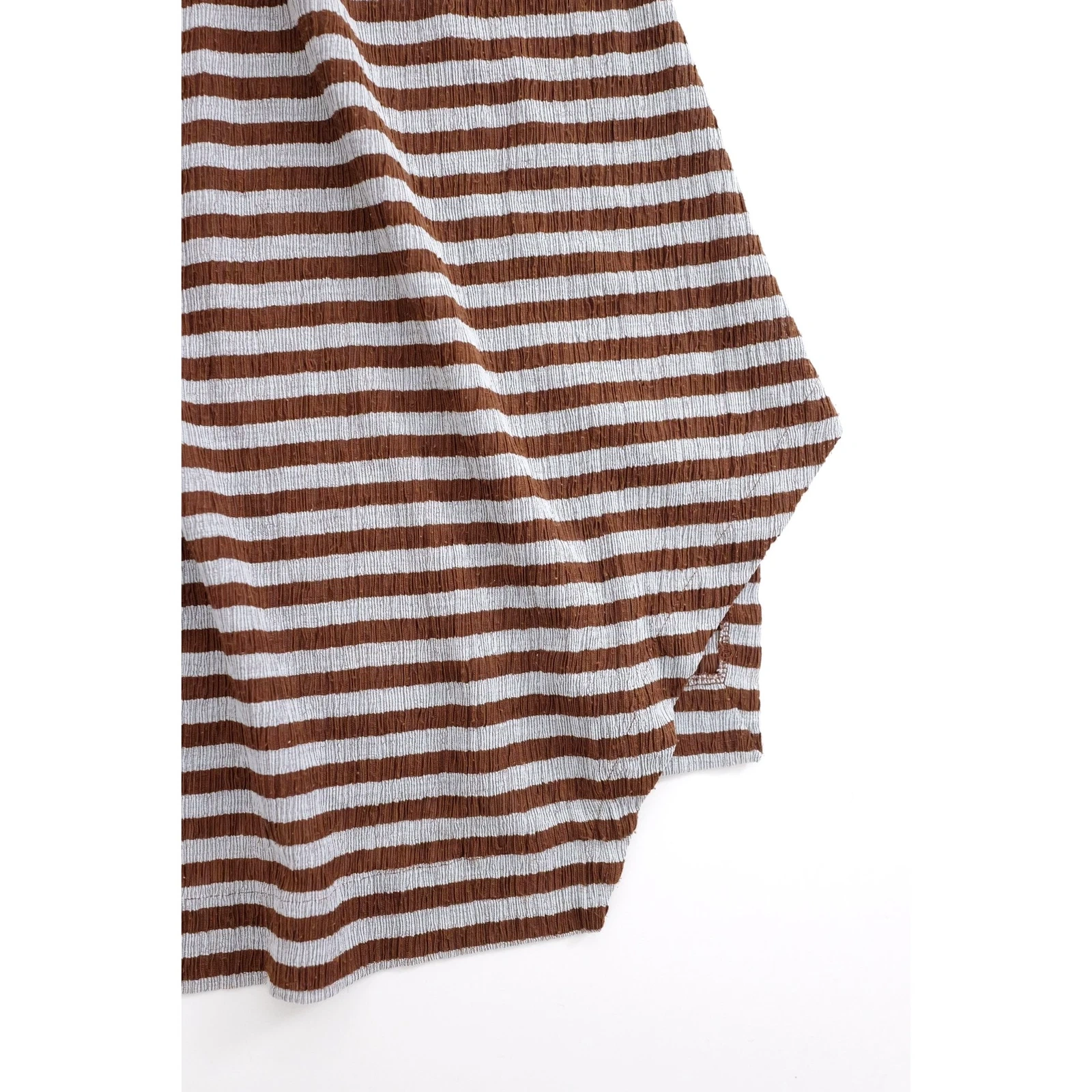 ISSEY MIYAKE Jupe mi-longue Marron vintage, passéist — photo 2