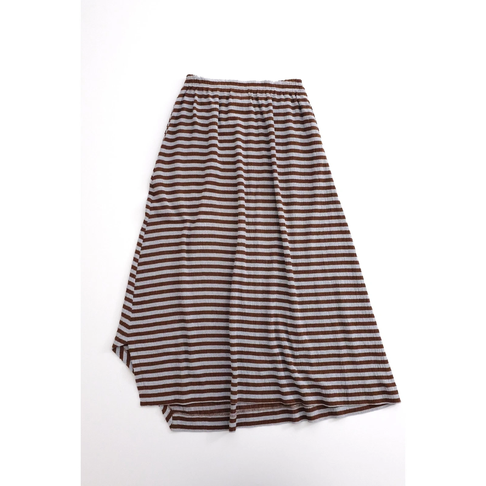 ISSEY MIYAKE Jupe mi-longue Marron vintage, passéist — photo 11
