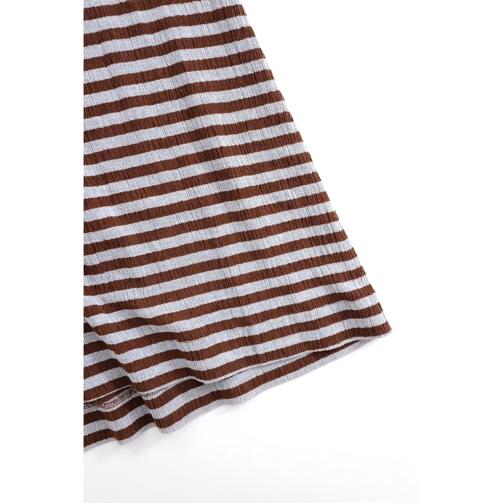 ISSEY MIYAKE Jupe mi-longue Marron vintage, passéist — photo 13