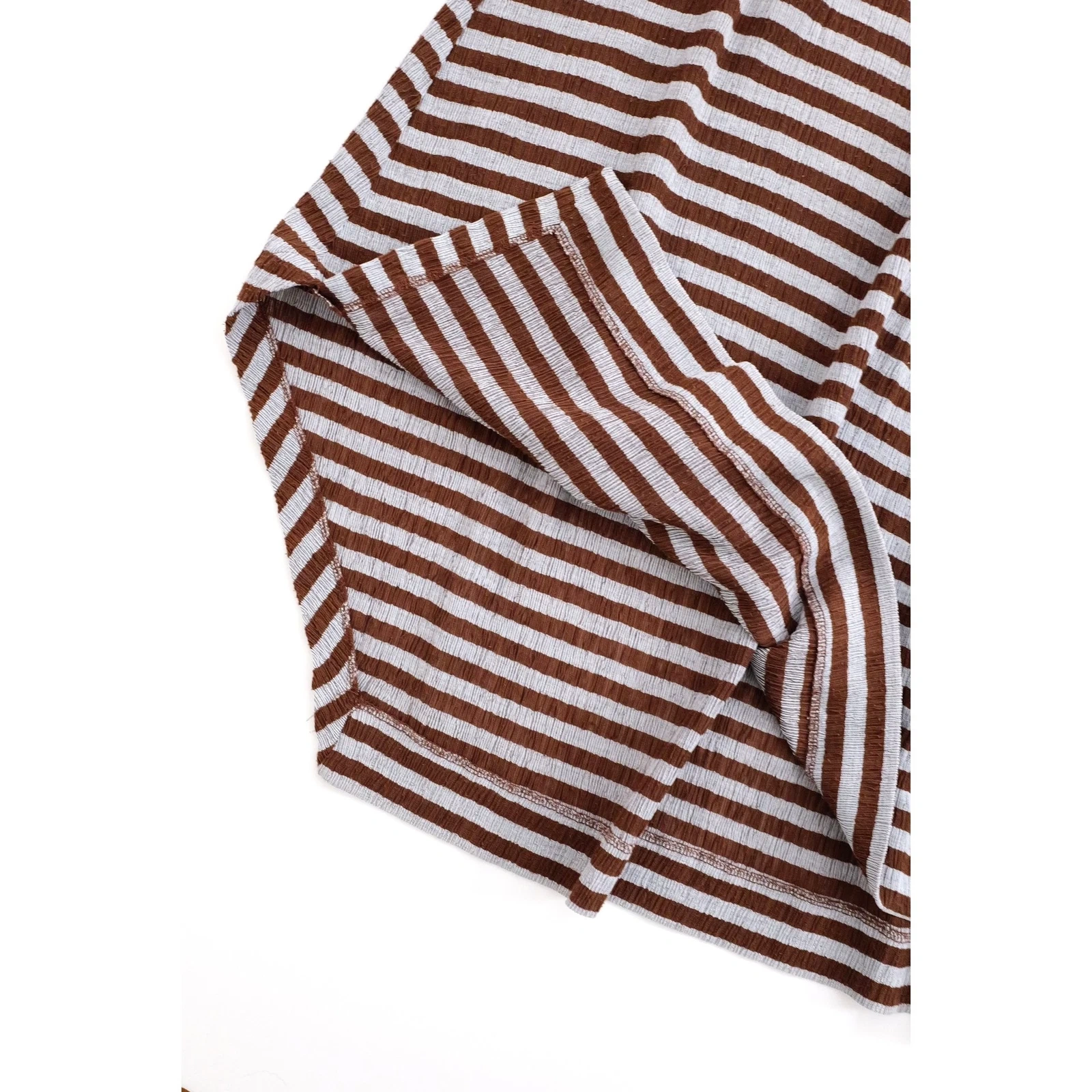 ISSEY MIYAKE Jupe mi-longue Marron vintage, passéist — photo 14