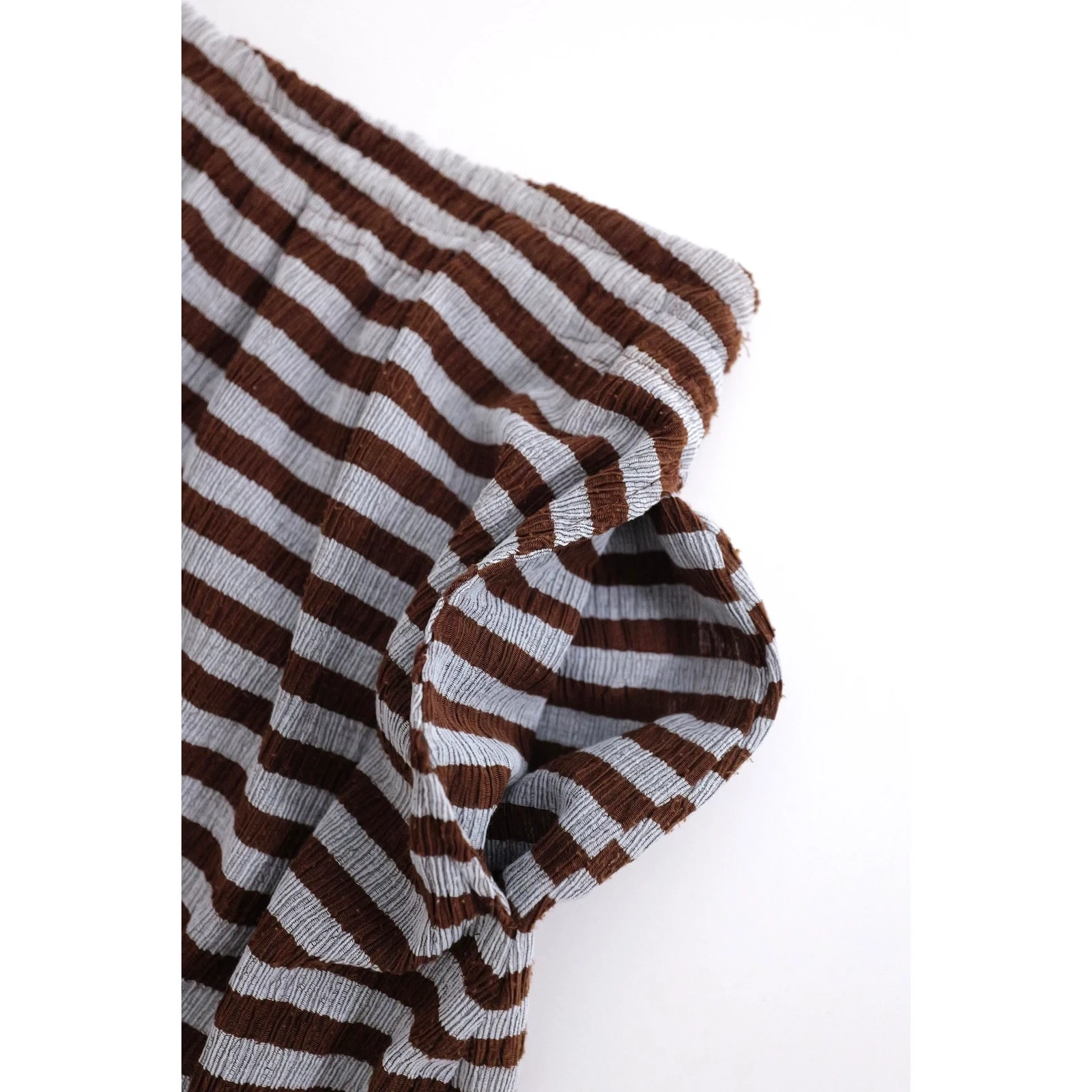ISSEY MIYAKE Jupe mi-longue Marron vintage, passéist — photo 10