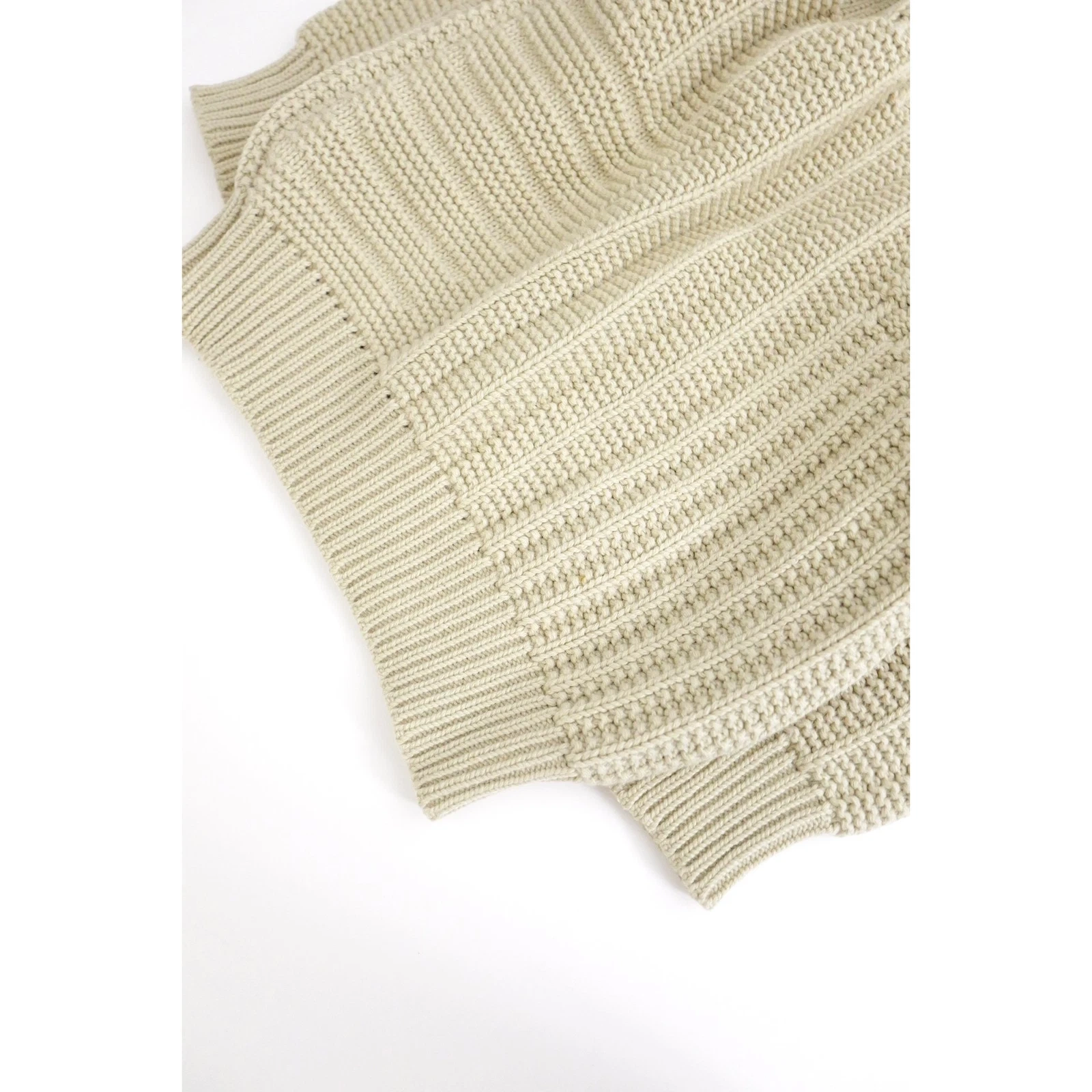COMME DES GARÇONS Pull-over en laine Ivoire vintage, passéist — photo 15