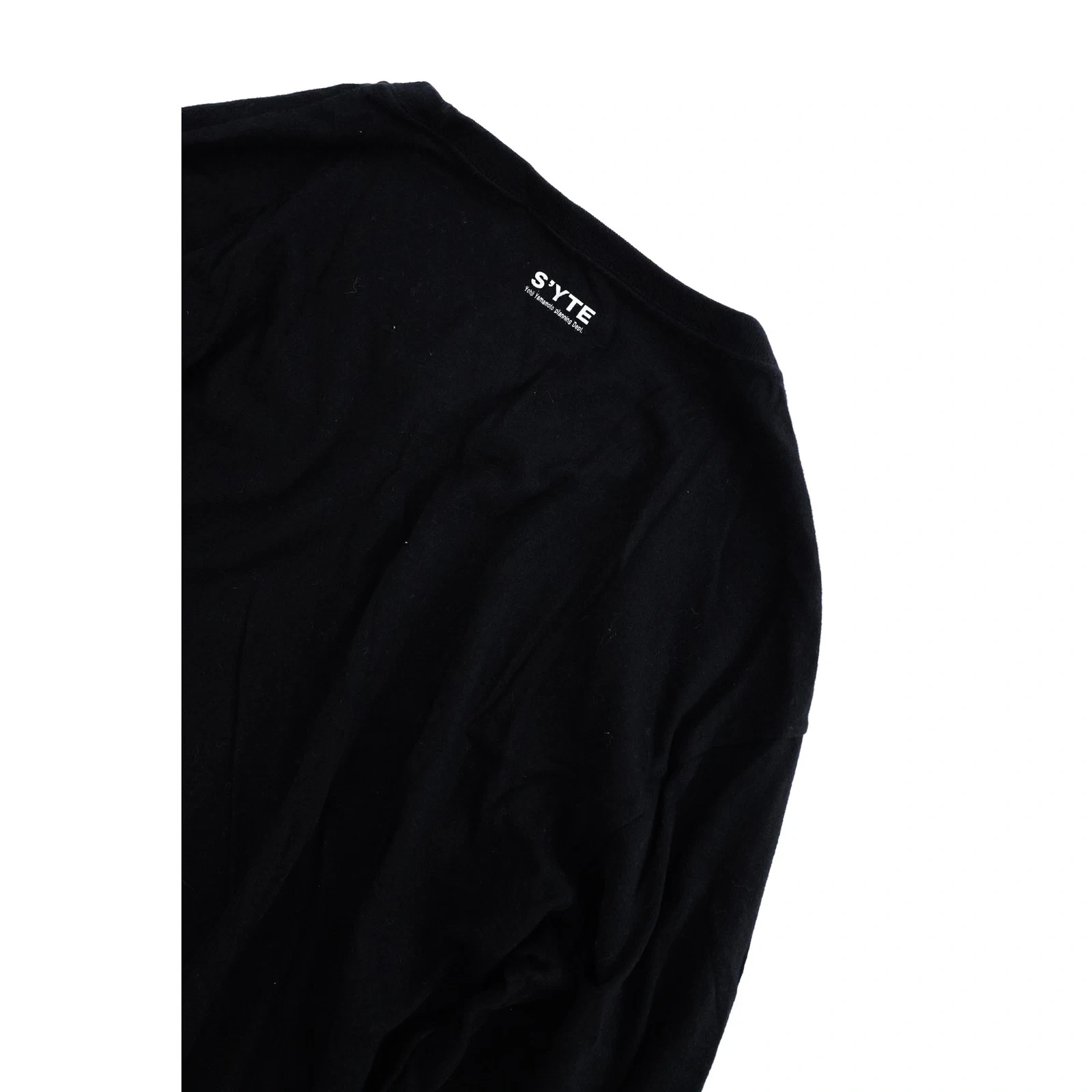 YOHJI YAMAMOTO Tee shirt Noir vintage, passéist — photo 10