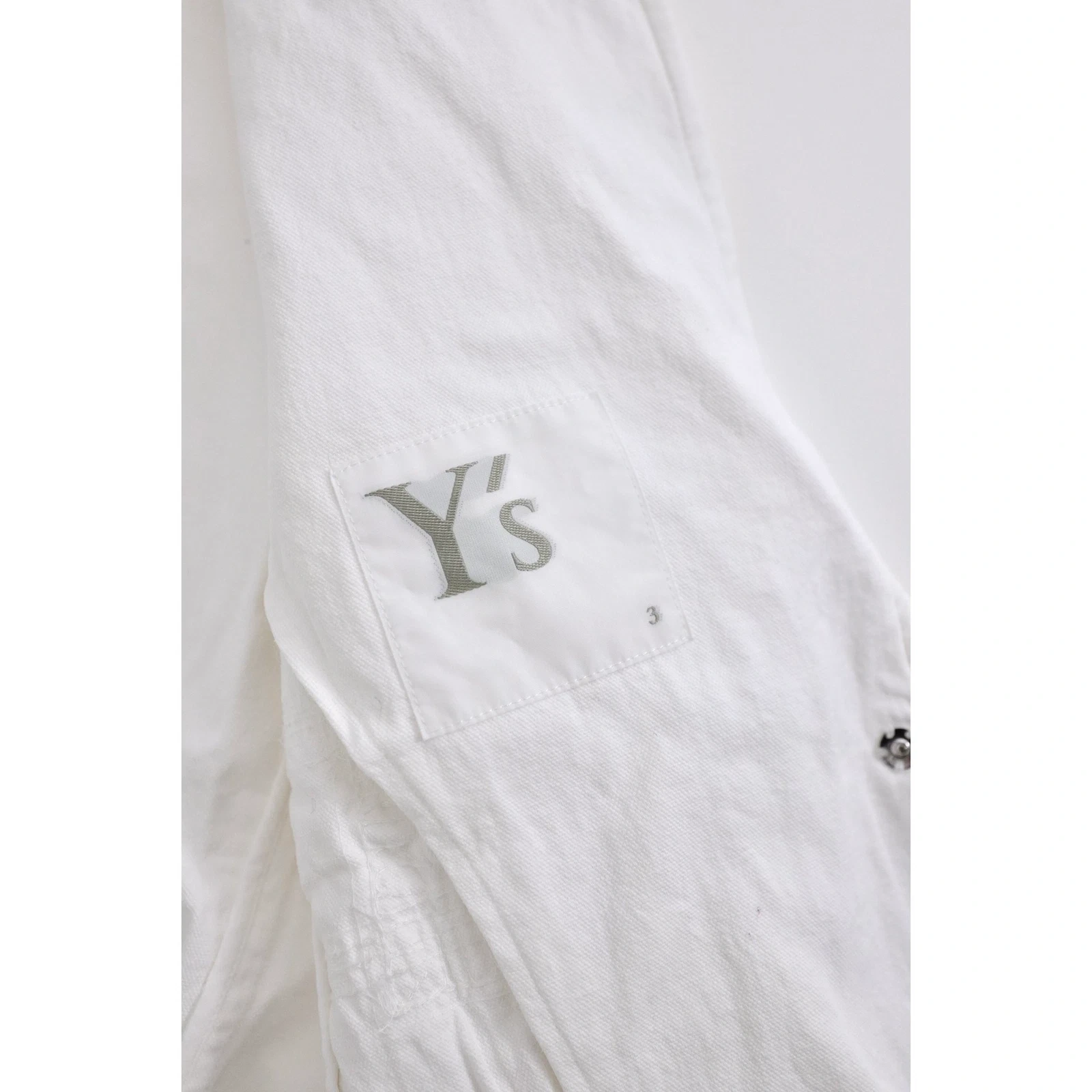 YOHJI YAMAMOTO Blazer Écru vintage, passéist — photo 13