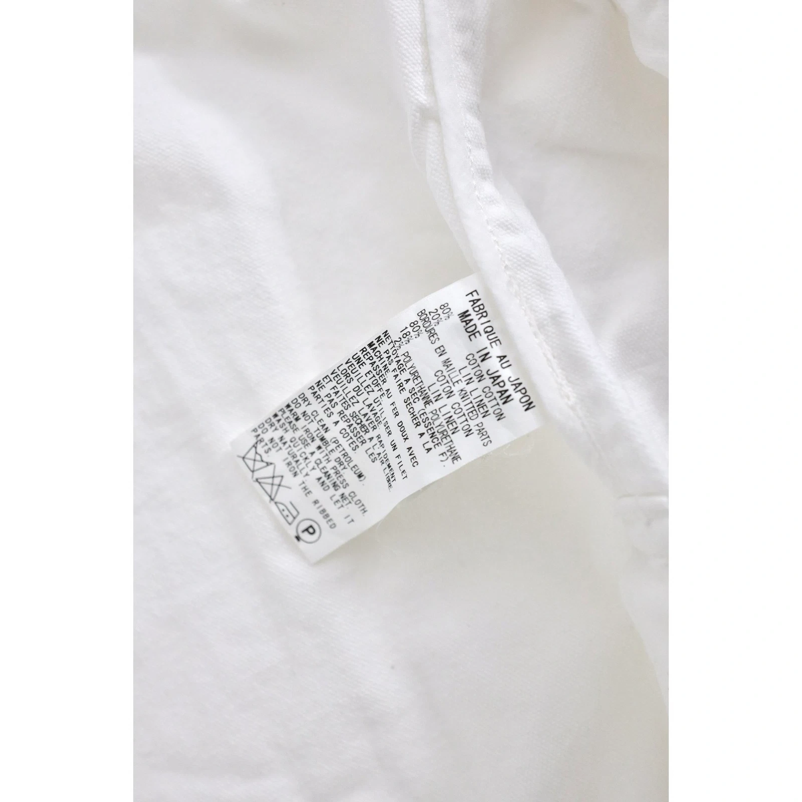 YOHJI YAMAMOTO Blazer Écru vintage, passéist — photo 14