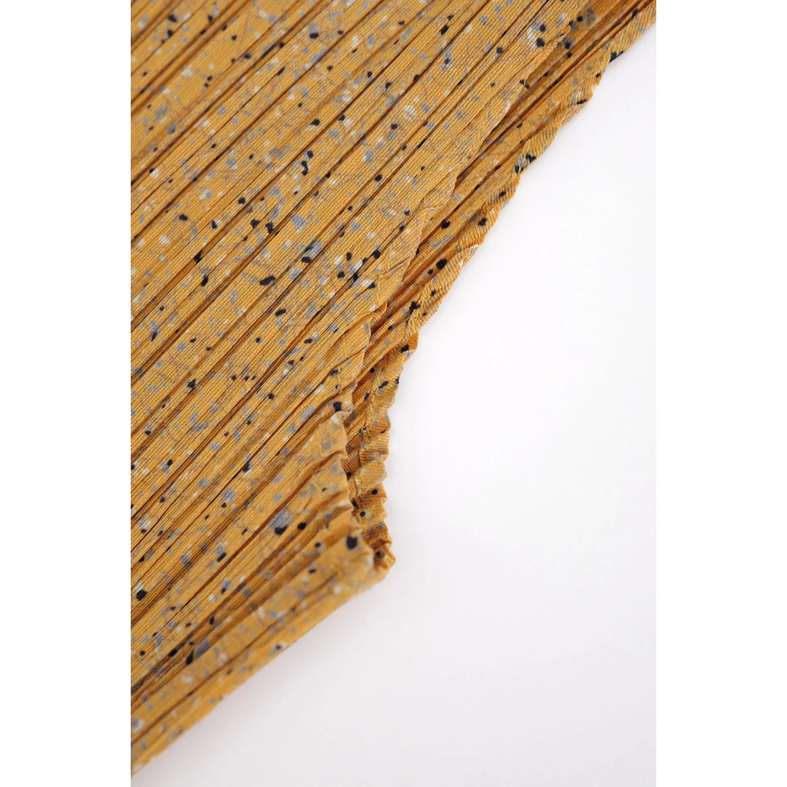 ISSEY MIYAKE Débardeur Jaune vintage, passéist — photo 12