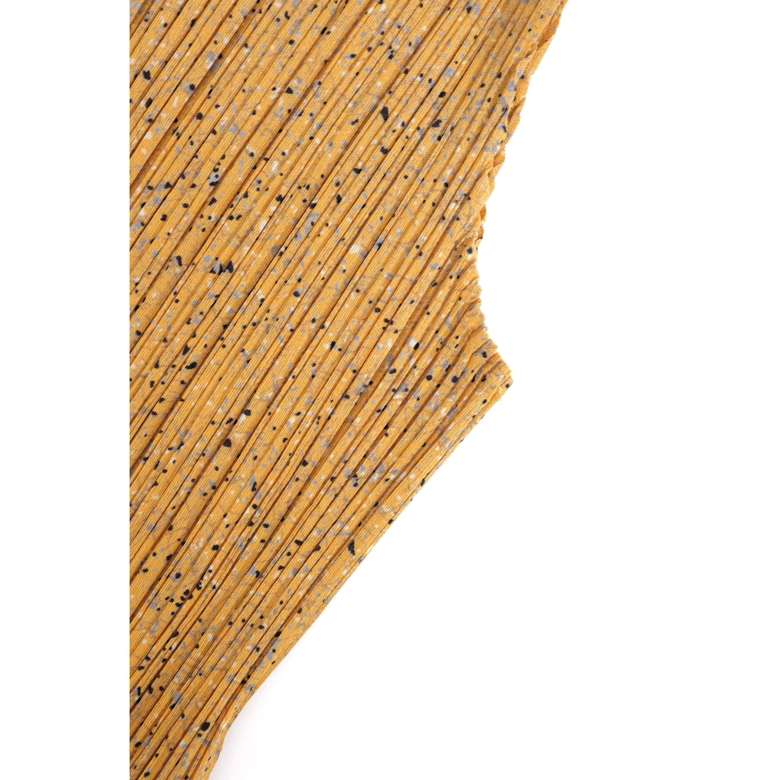 ISSEY MIYAKE Débardeur Jaune vintage, passéist — photo 3
