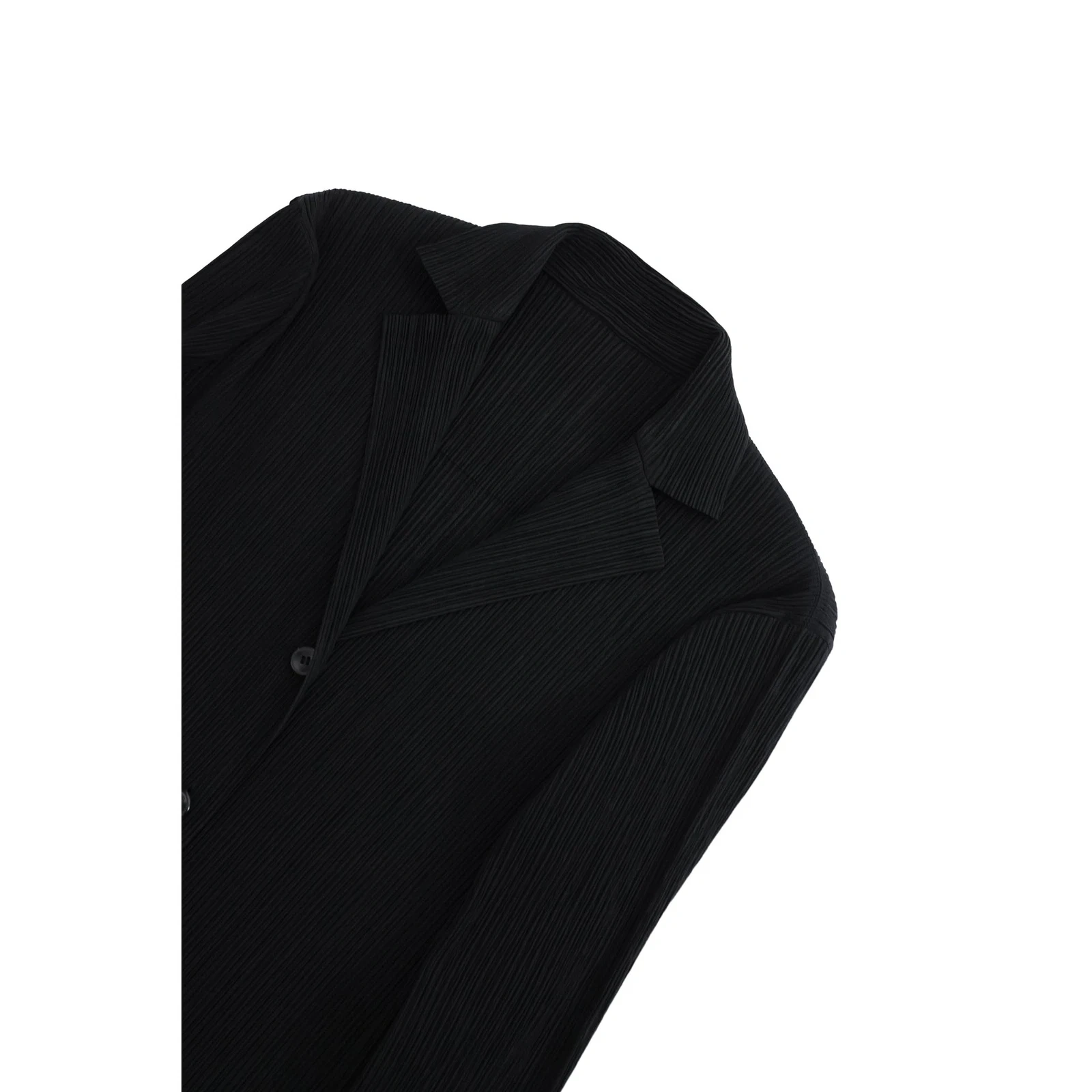 ISSEY MIYAKE Blazer Noir vintage, passéist — photo 2