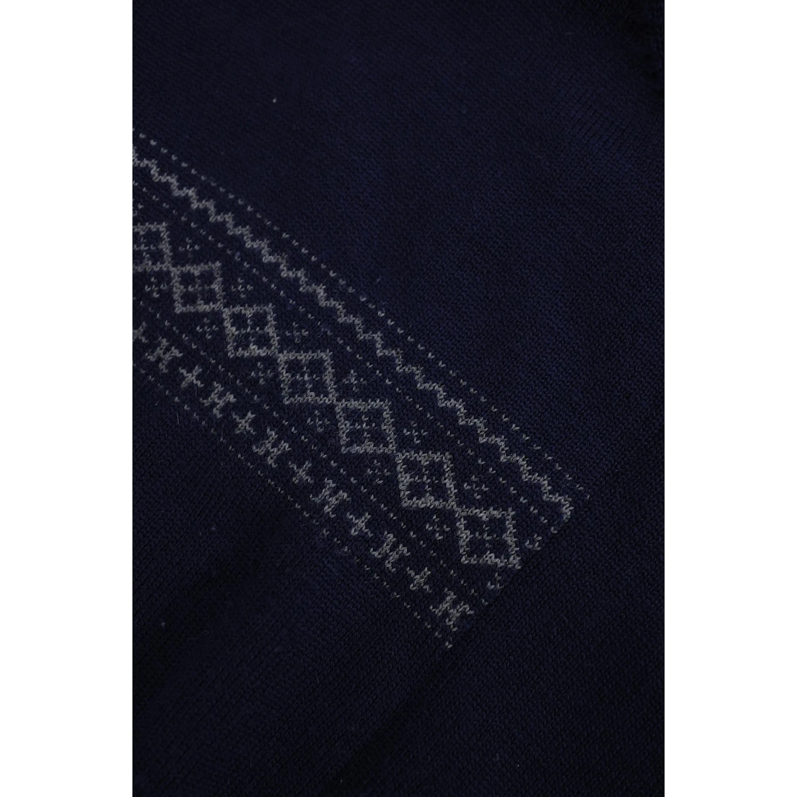 COMME DES GARÇONS Pull en laine Marine vintage, passéist — photo 9
