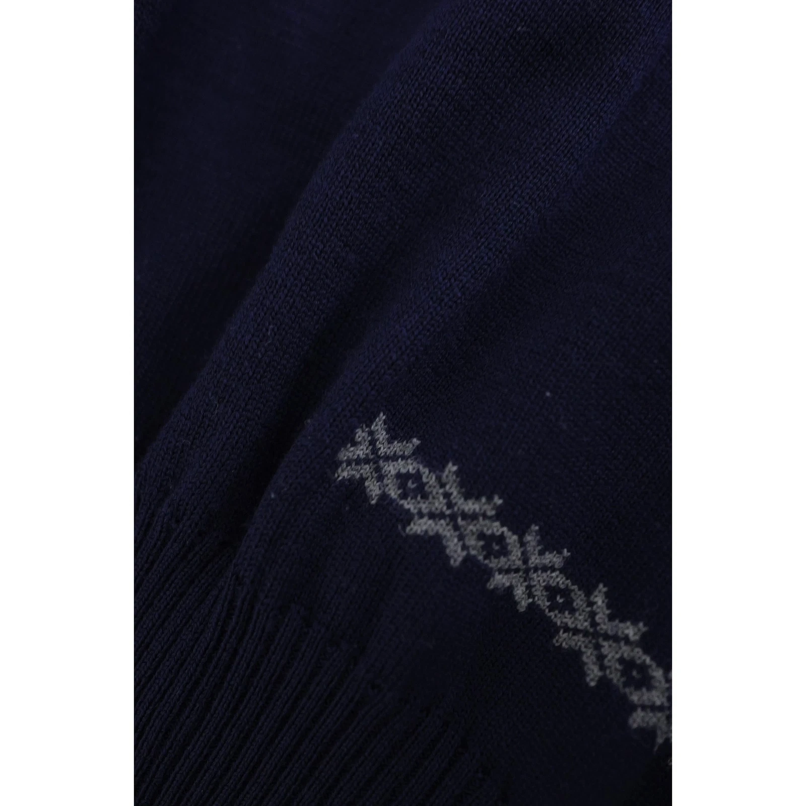 COMME DES GARÇONS Pull en laine Marine vintage, passéist — photo 10