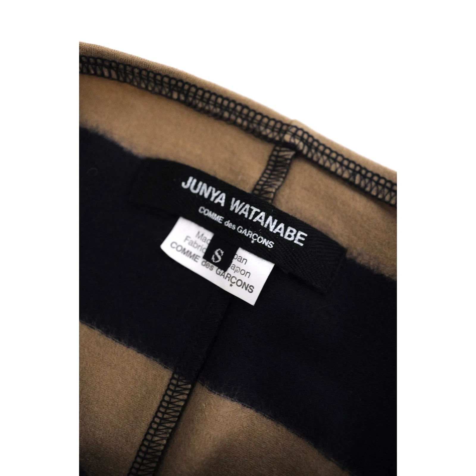COMME DES GARÇONS Pull en laine Beige vintage, passéist — photo 4