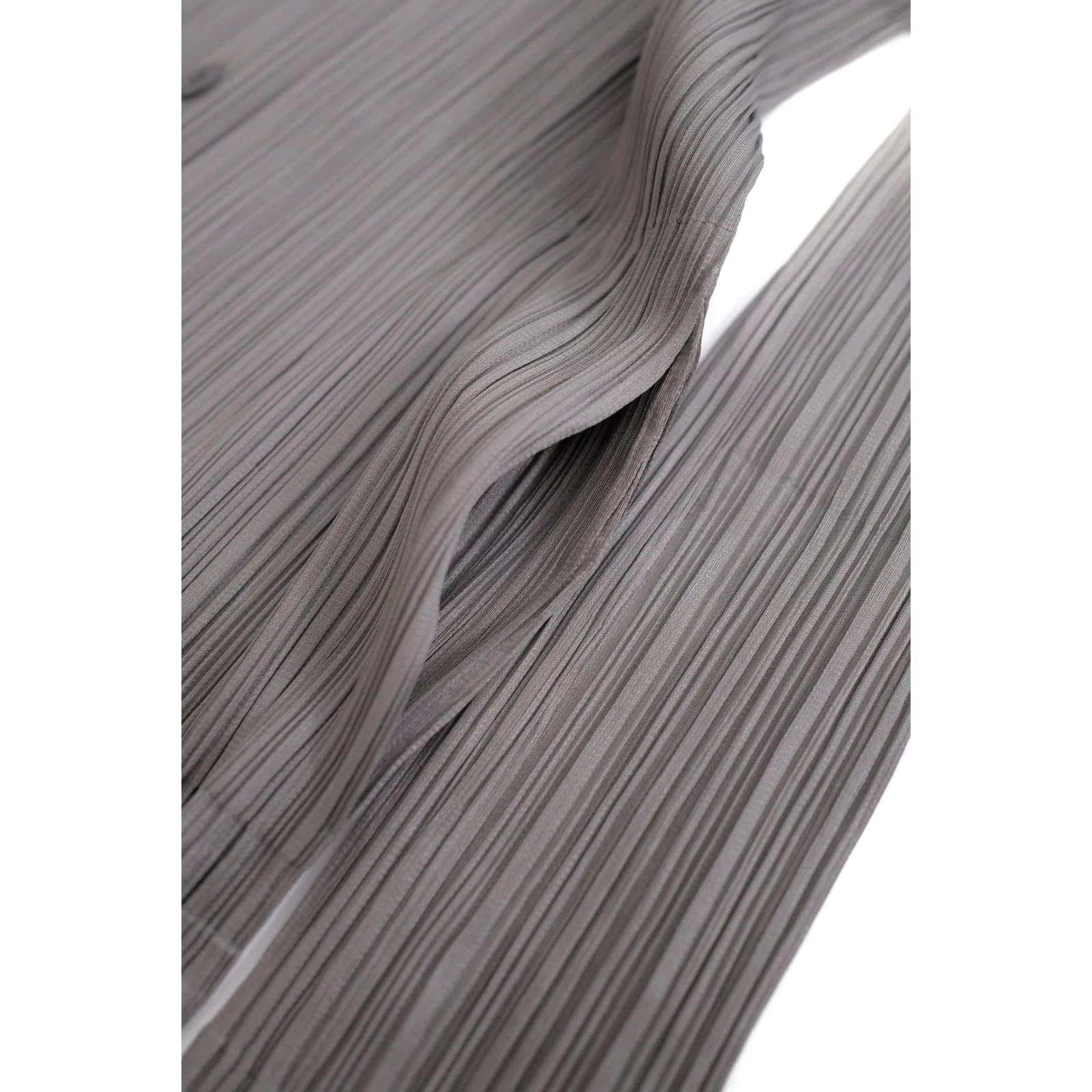 ISSEY MIYAKE Veste courte Gris vintage, passéist — photo 5