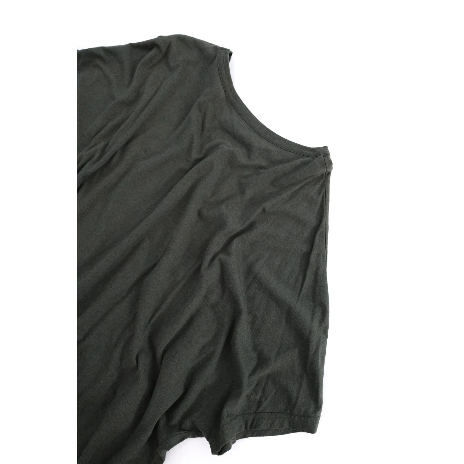 YOHJI YAMAMOTO Tee shirt Kaki vintage, passéist — photo 12