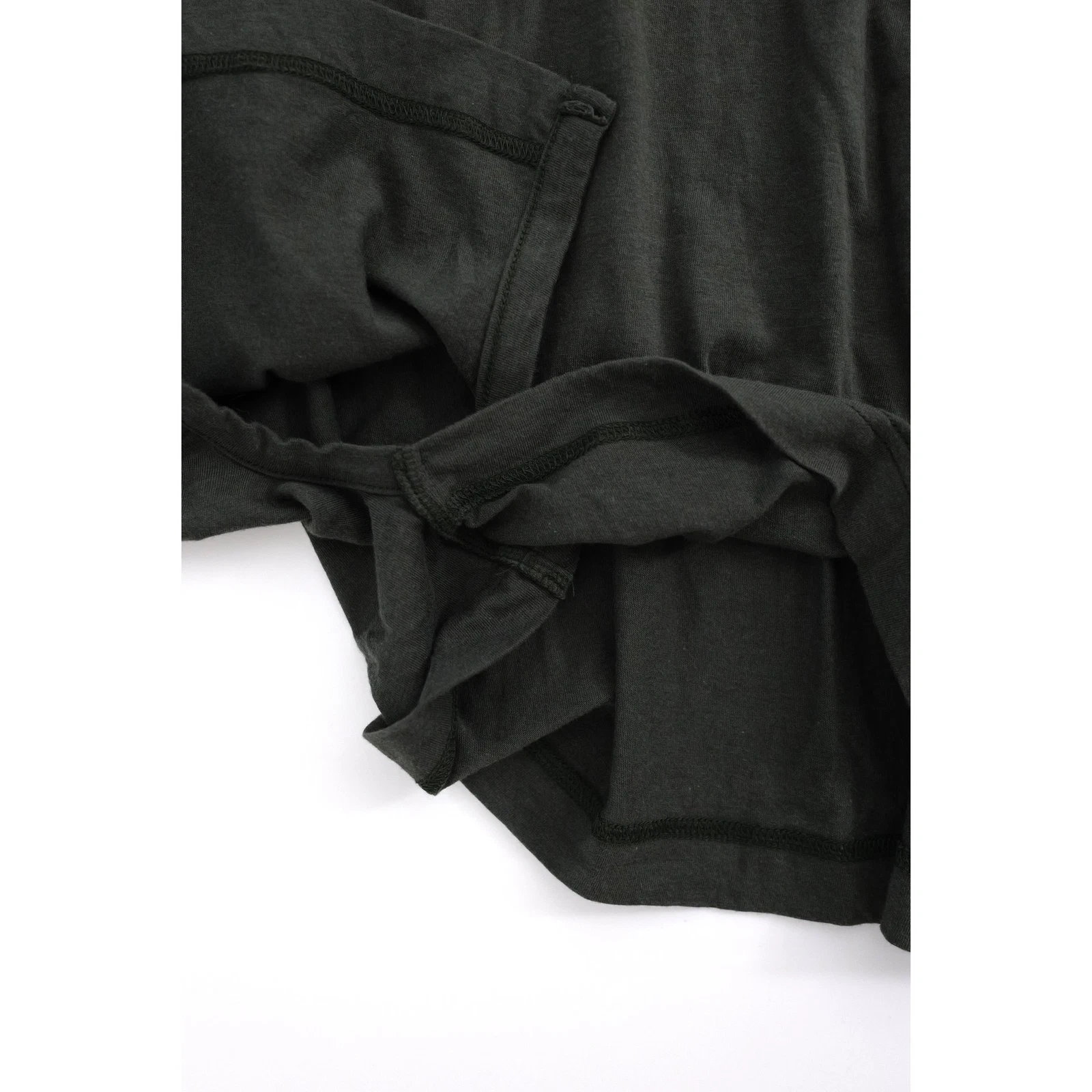 YOHJI YAMAMOTO Tee shirt Kaki vintage, passéist — photo 7