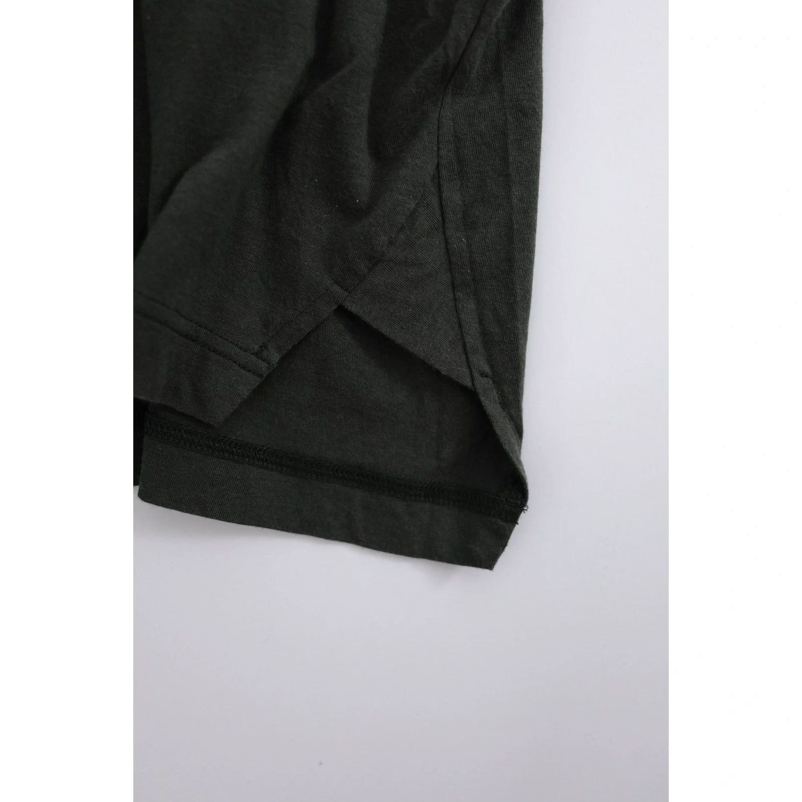 YOHJI YAMAMOTO Tee shirt Kaki vintage, passéist — photo 8