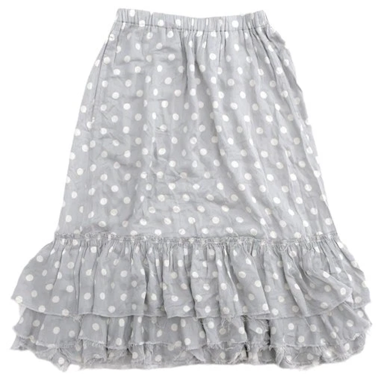 COMME DES GARÇONS Jupe mi-longue Gris vintage, passéist — photo 1