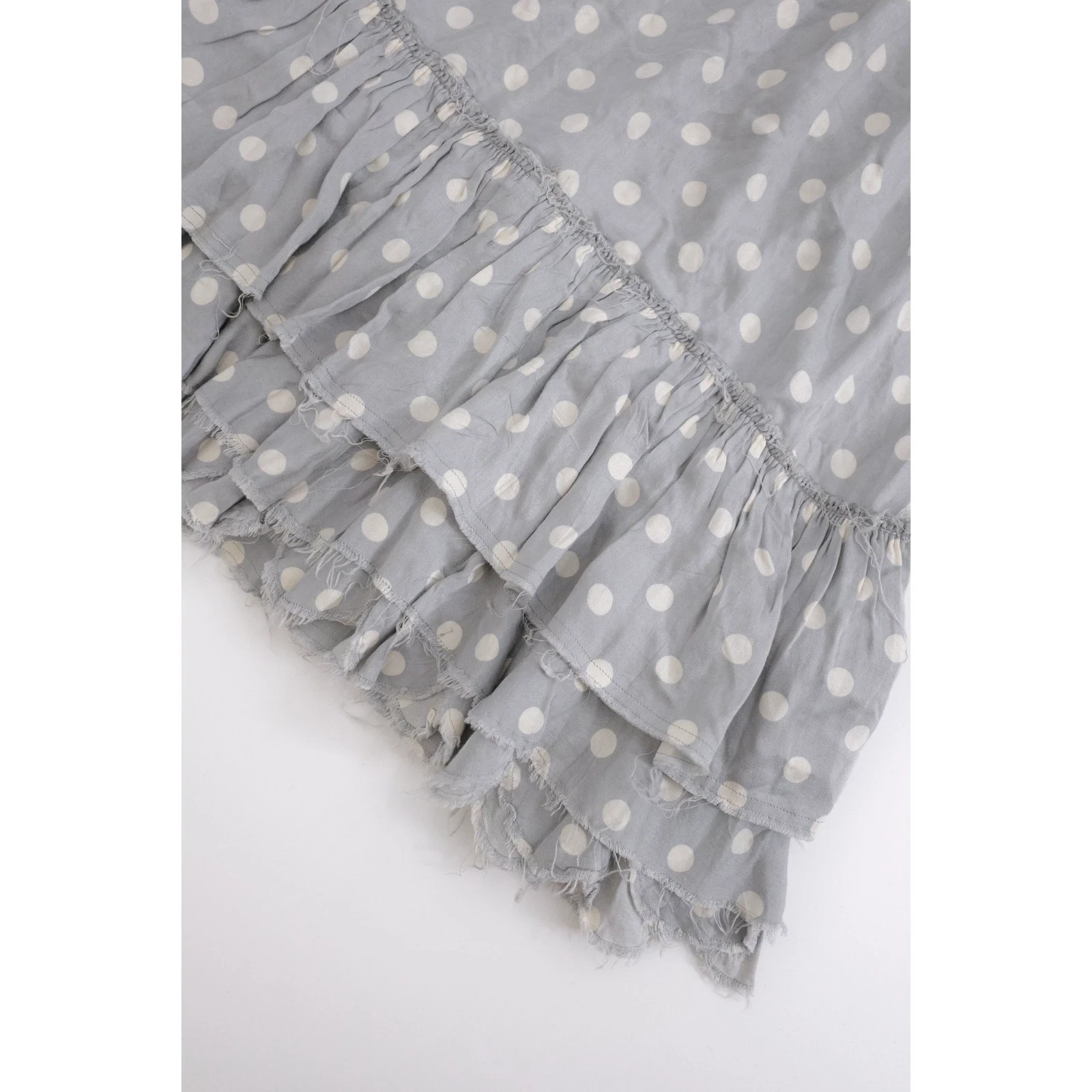 COMME DES GARÇONS Jupe mi-longue Gris vintage, passéist — photo 15