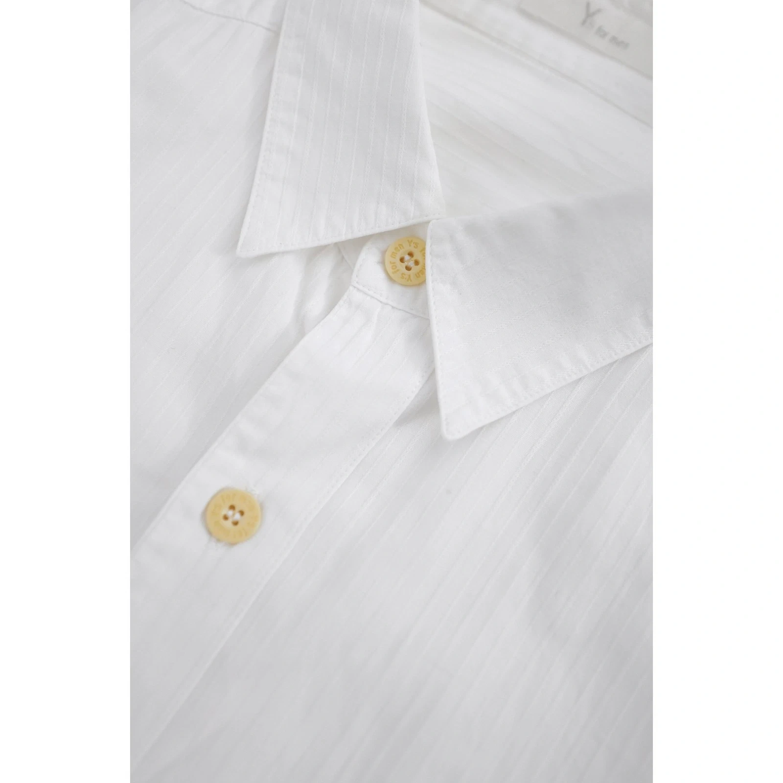 YOHJI YAMAMOTO Chemise Blanc vintage, passéist — photo 4