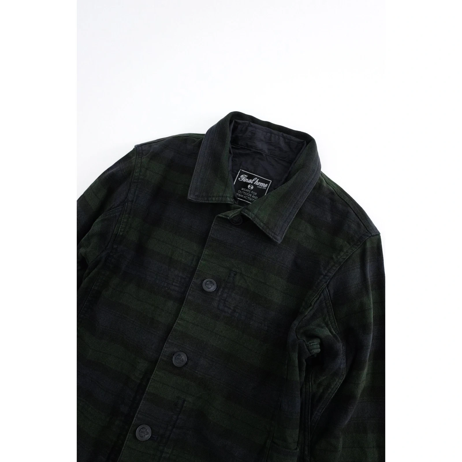 FINAL HOME Veste Vert vintage, passéist — photo 7