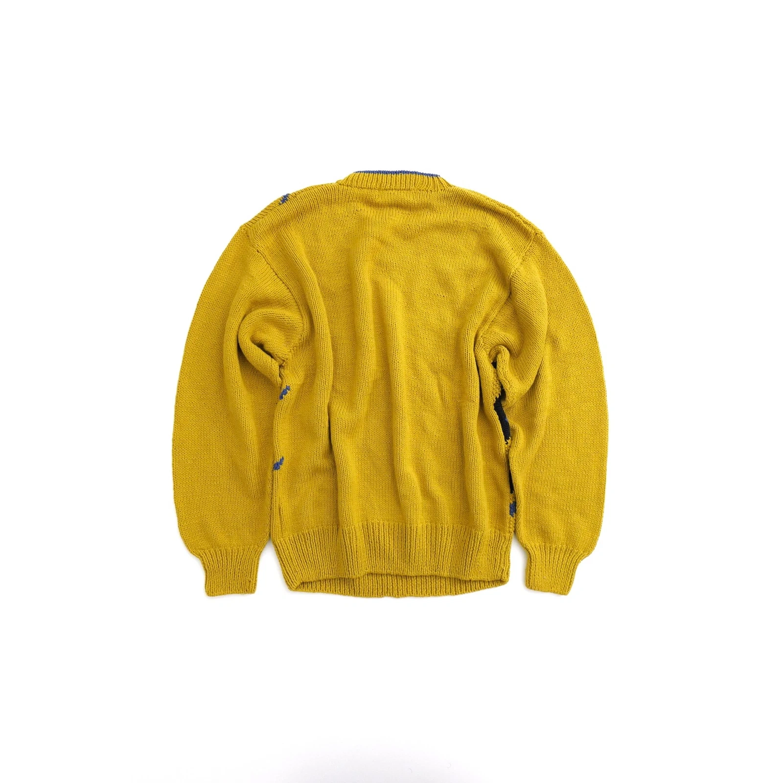 JUNKO KOSHINO Pull Jaune vintage, passéist — photo 11