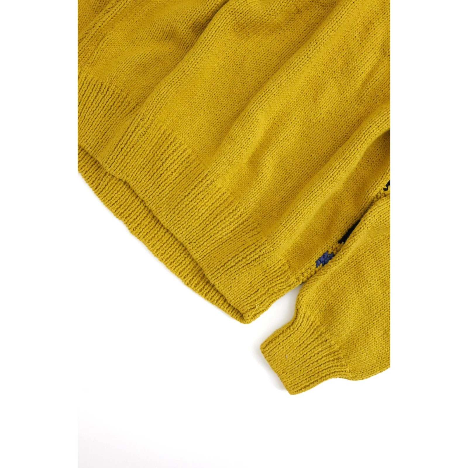 JUNKO KOSHINO Pull Jaune vintage, passéist — photo 13