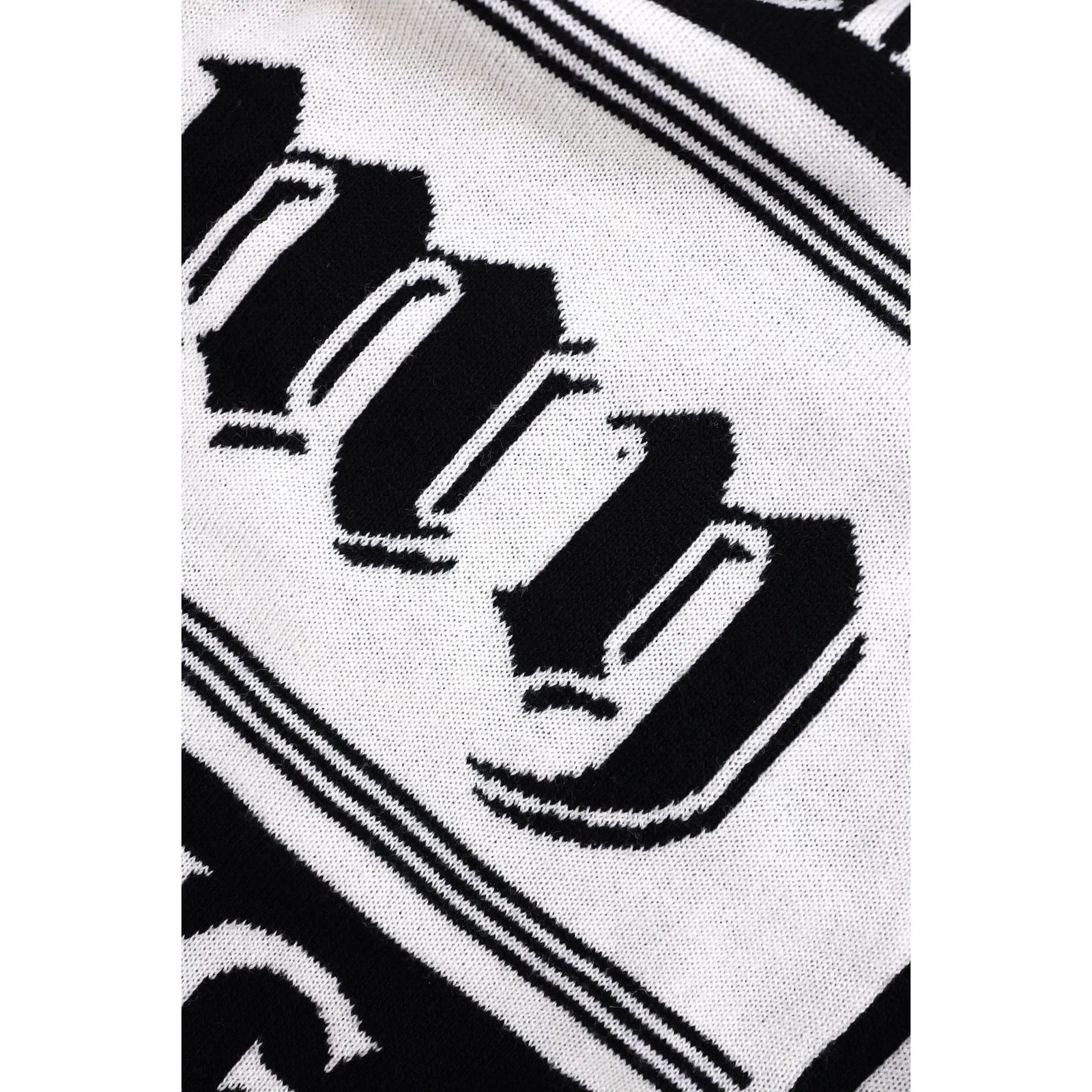 MAISON MIHARA YASUHIRO Pull en laine Noir vintage, passéist — photo 8