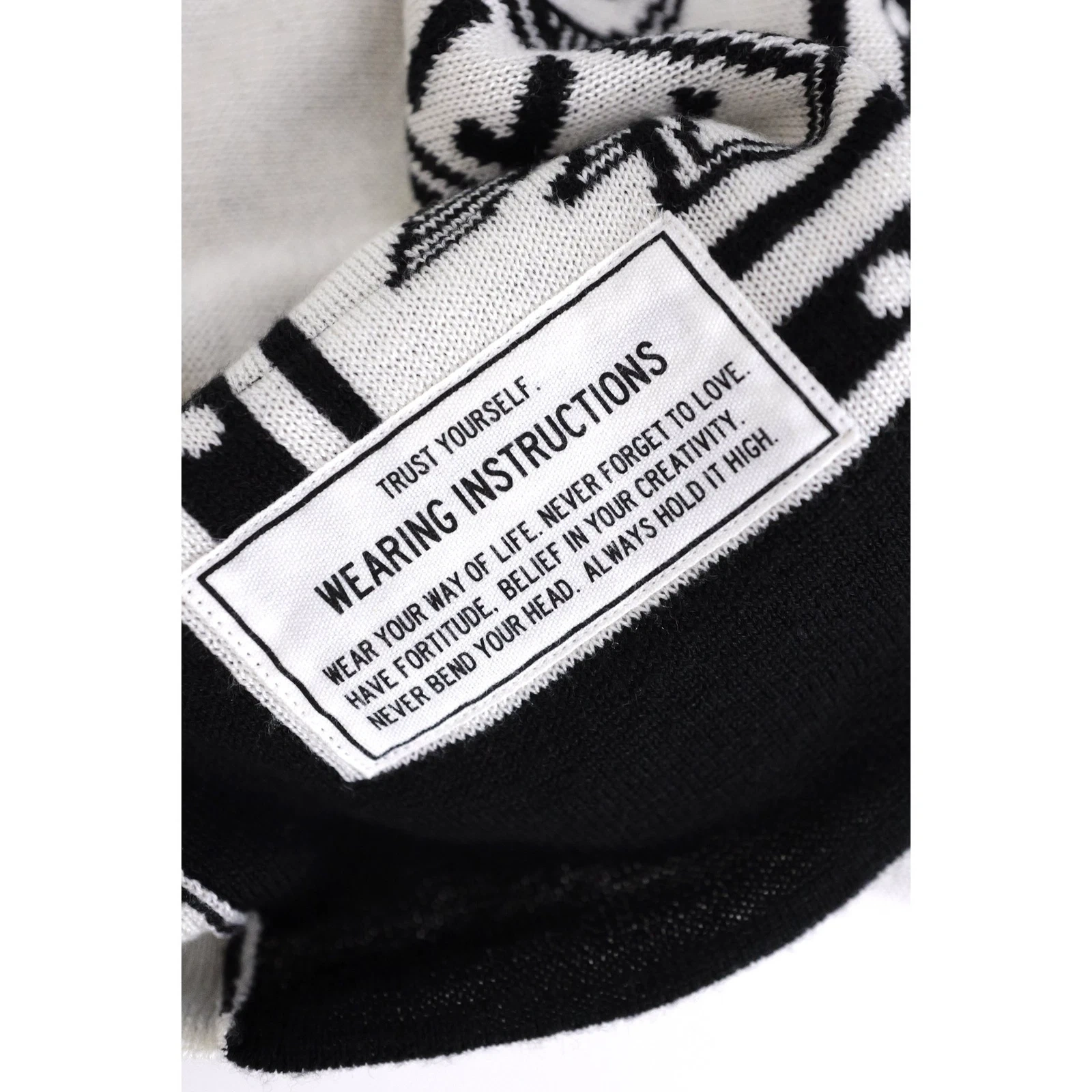 MAISON MIHARA YASUHIRO Pull en laine Noir vintage, passéist — photo 10