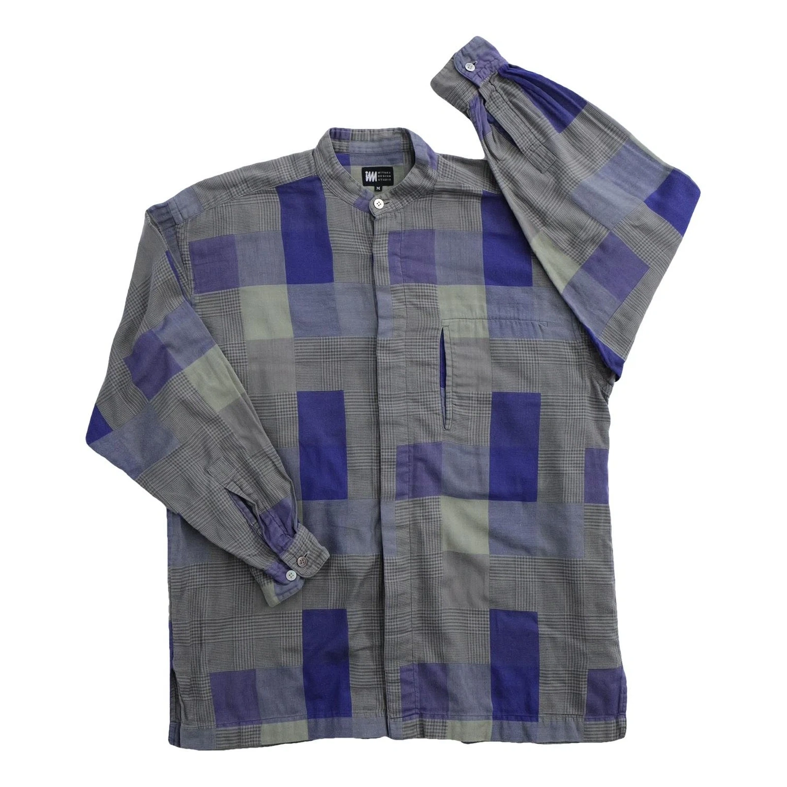 ISSEY MIYAKE Chemise Multicolore vintage, passéist — photo 1