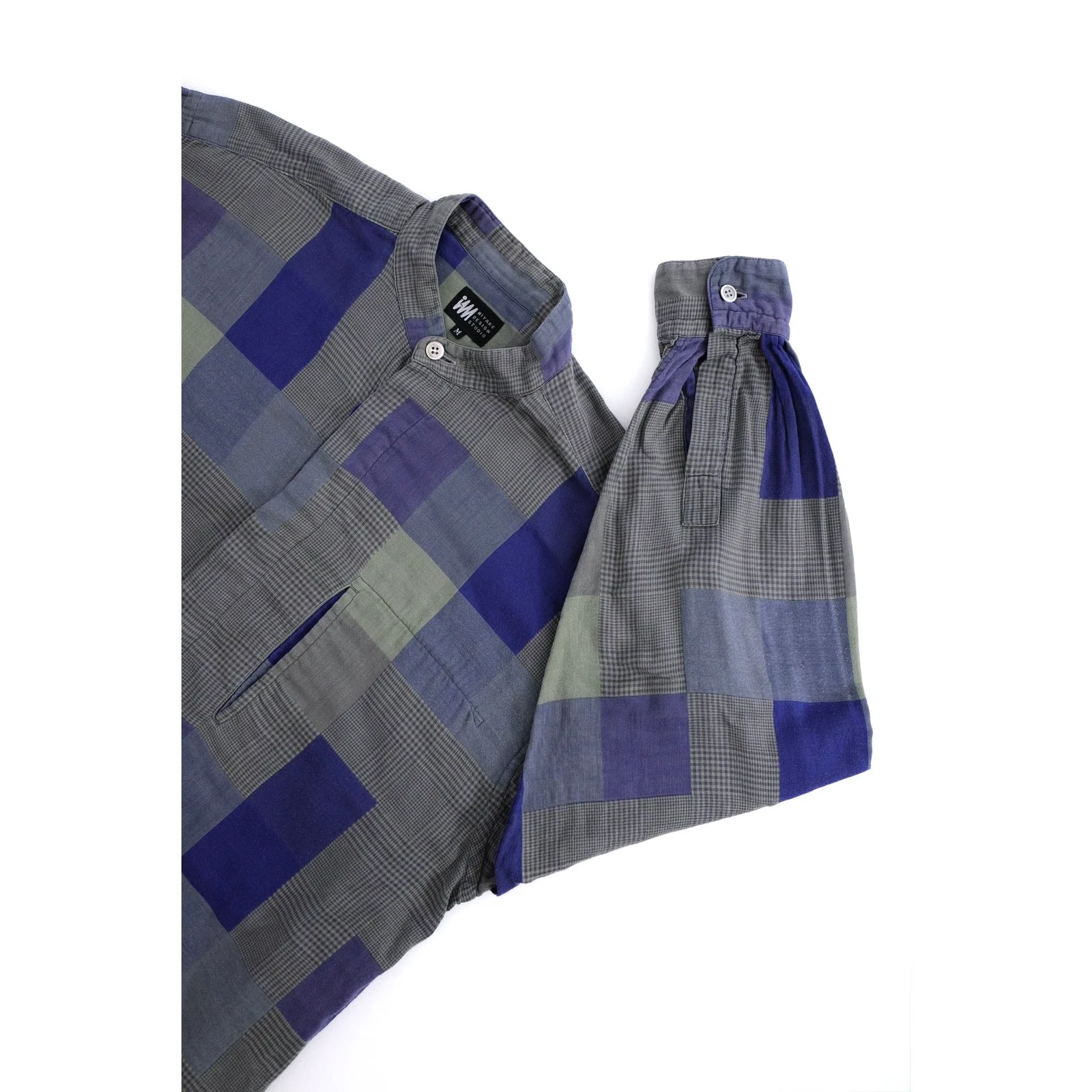 ISSEY MIYAKE Chemise Multicolore vintage, passéist — photo 2