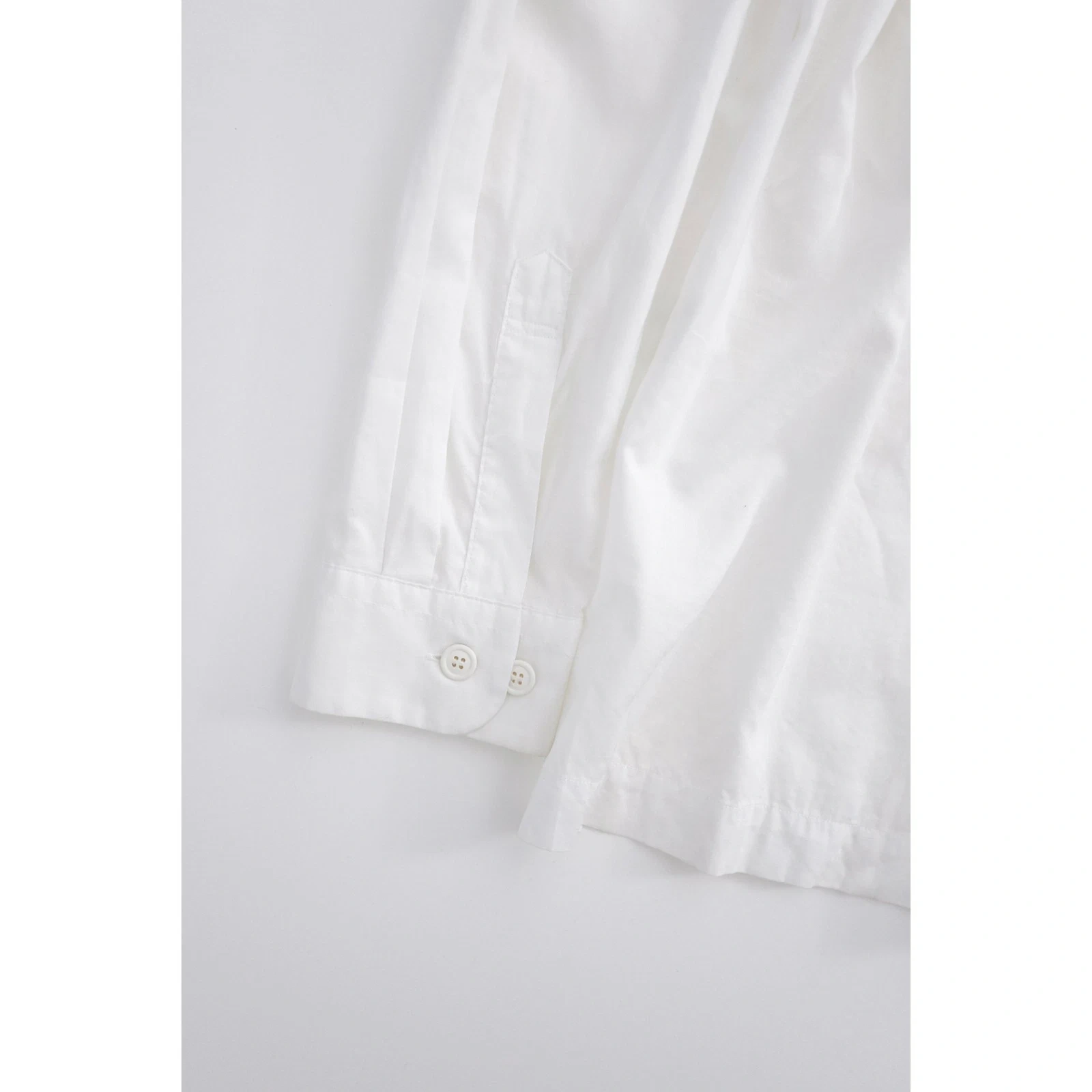 ISSEY MIYAKE Chemise Blanc vintage, passéist — photo 14
