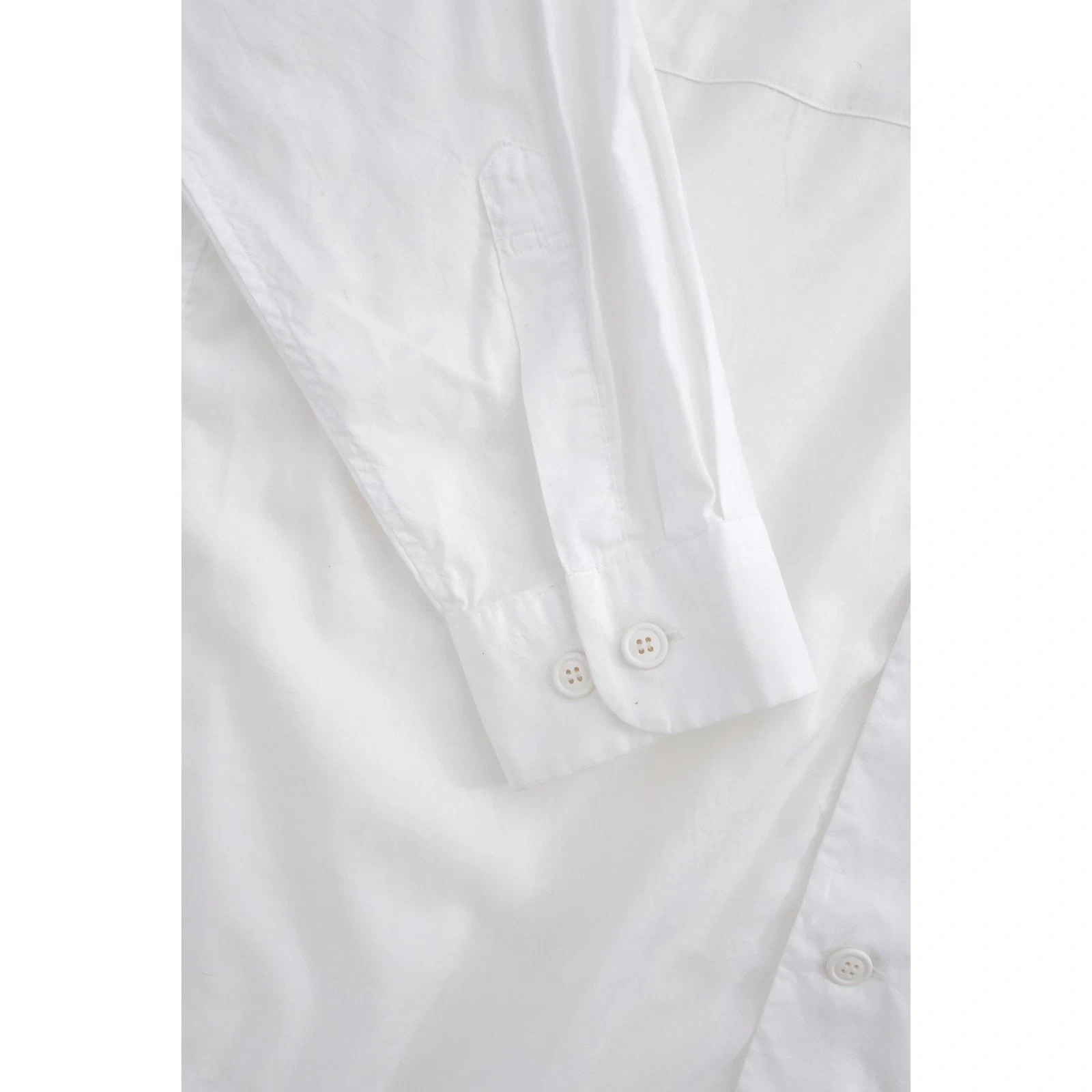 ISSEY MIYAKE Chemise Blanc vintage, passéist — photo 9