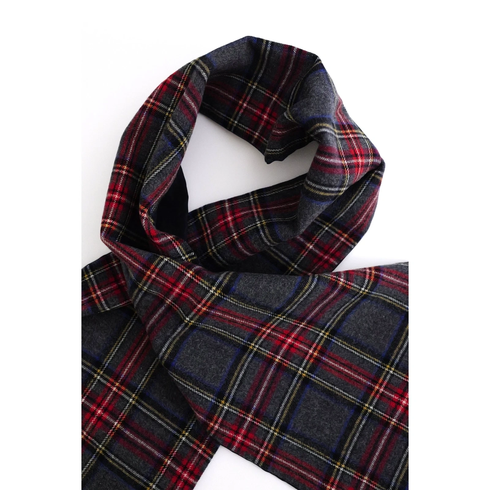 COMME DES GARÇONS Echarpe en laine Multicolore vintage, passéist — photo 8