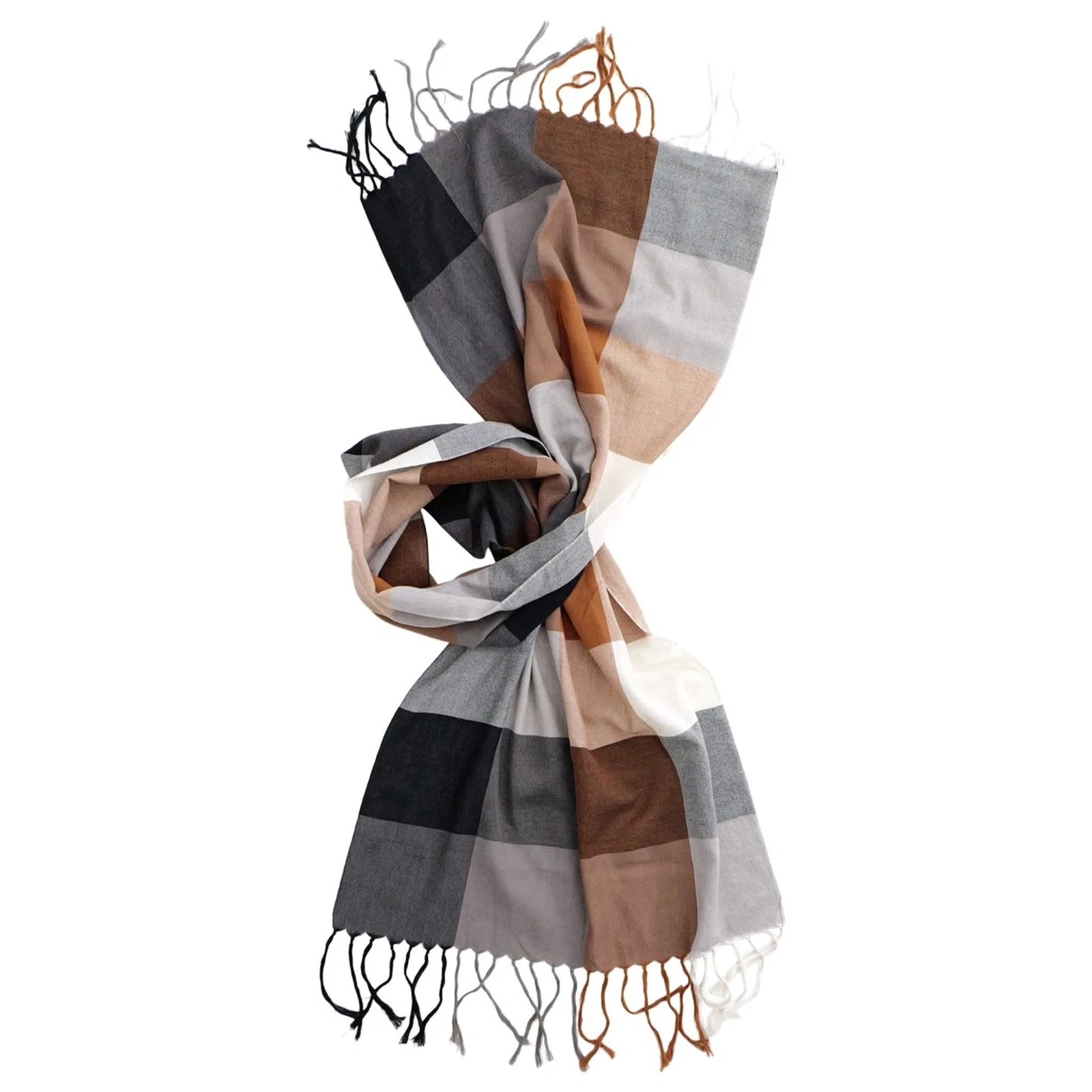 YOHJI YAMAMOTO Echarpe Multicolore vintage, passéist — photo 1