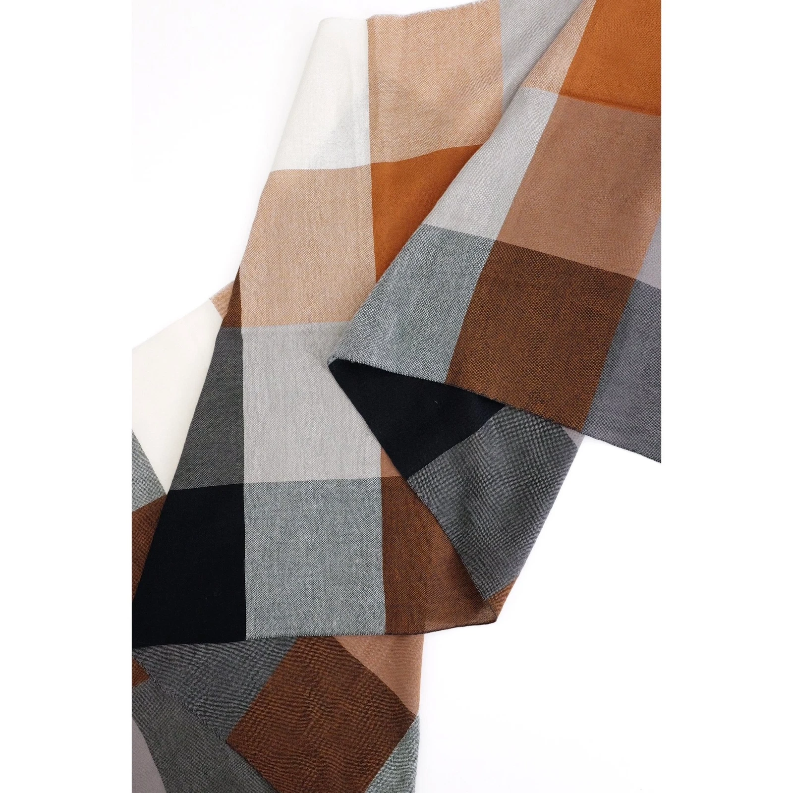 YOHJI YAMAMOTO Echarpe Multicolore vintage, passéist — photo 3