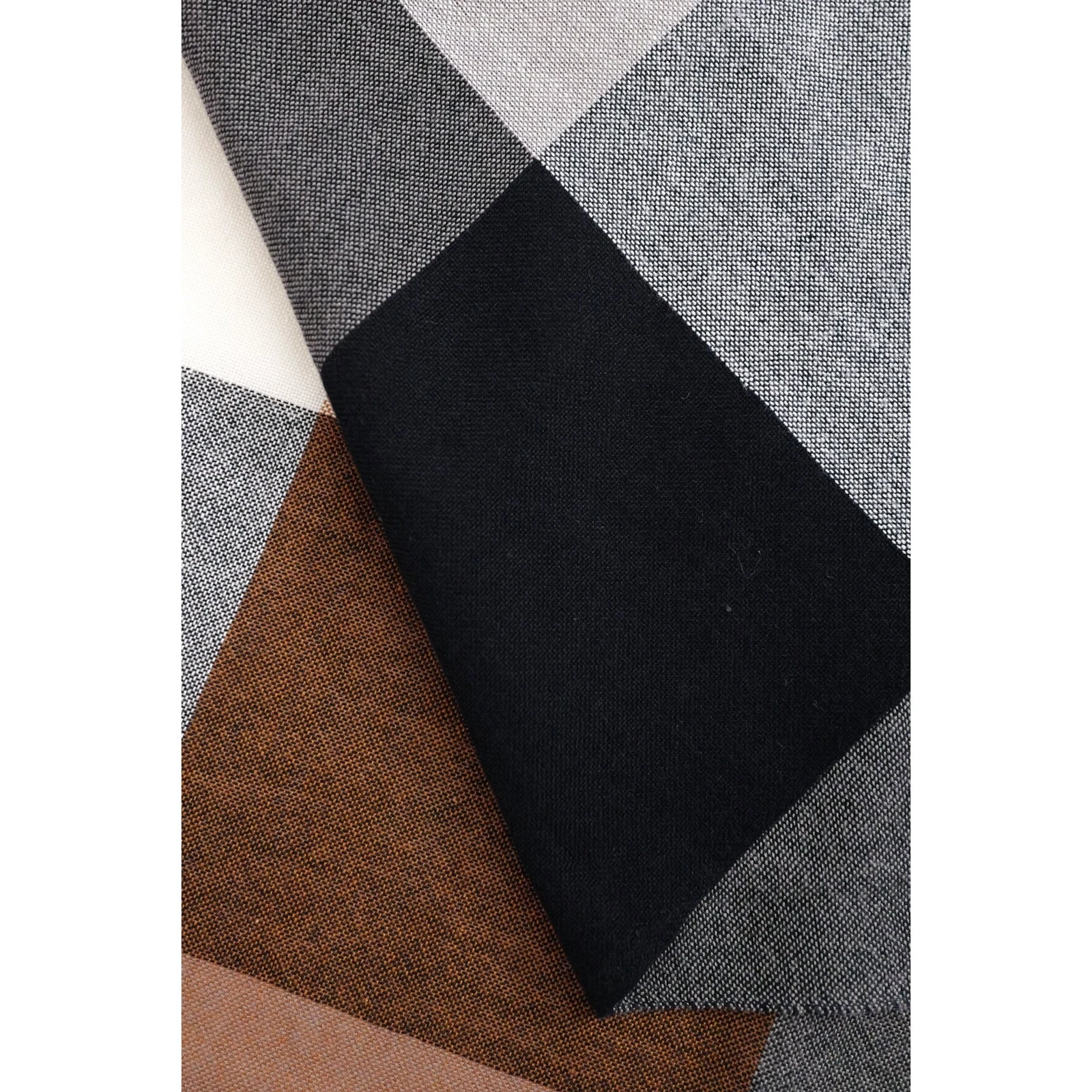 YOHJI YAMAMOTO Echarpe Multicolore vintage, passéist — photo 6