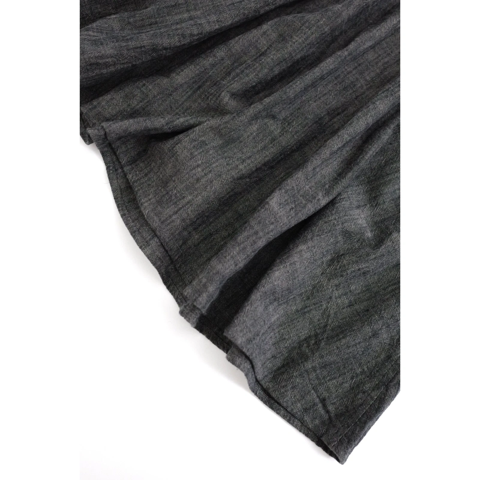 YOHJI YAMAMOTO Jupe longue Gris vintage, passéist — photo 12