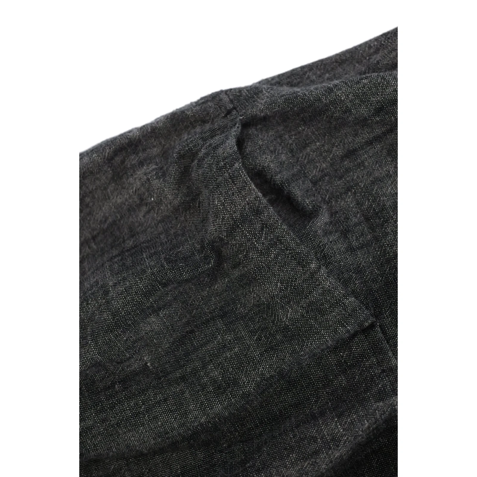 YOHJI YAMAMOTO Jupe longue Gris vintage, passéist — photo 4