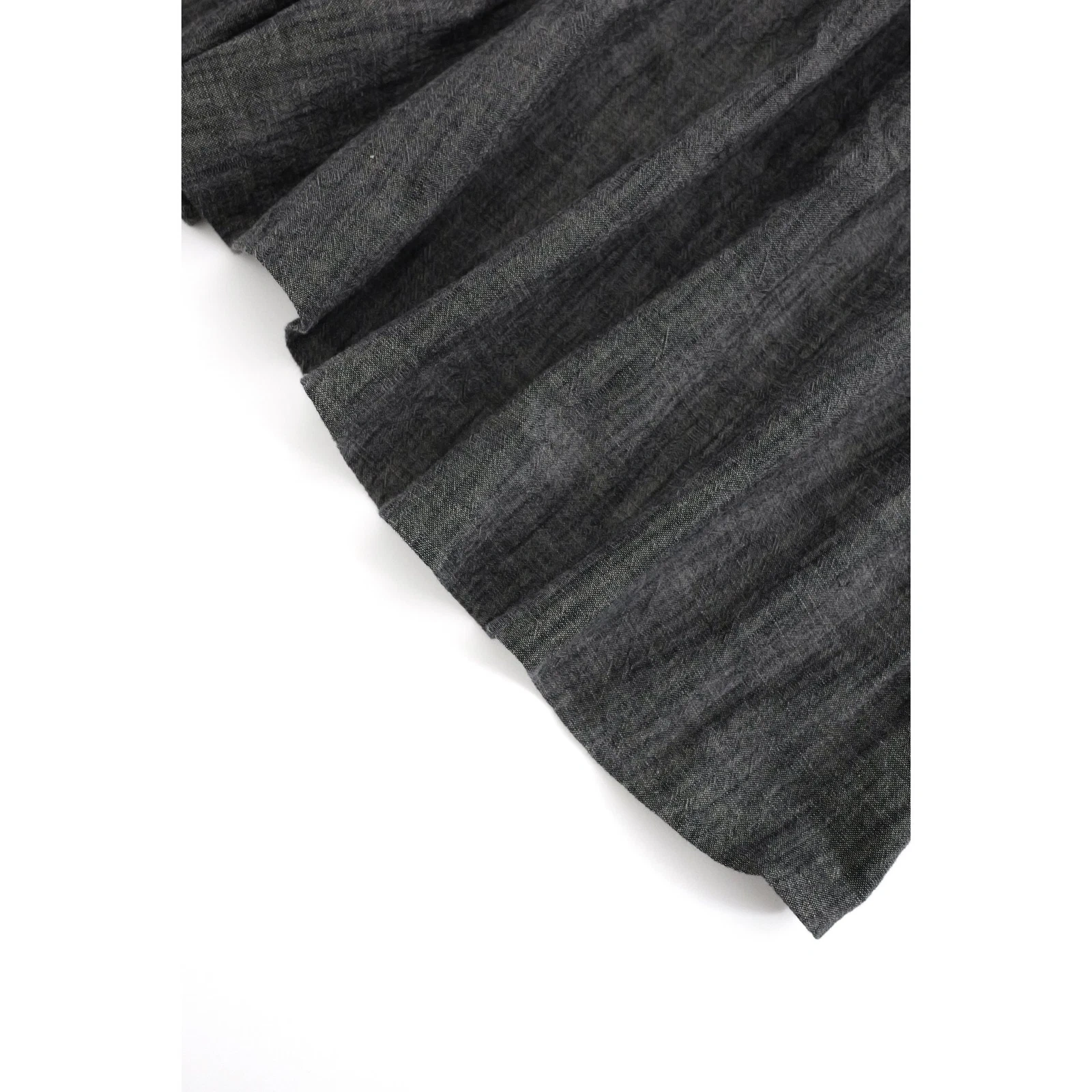 YOHJI YAMAMOTO Jupe longue Gris vintage, passéist — photo 5