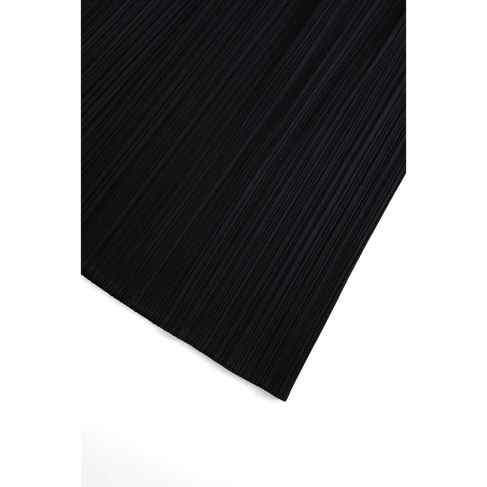 ISSEY MIYAKE Jupe mi-longue Noir vintage, passéist — photo 4
