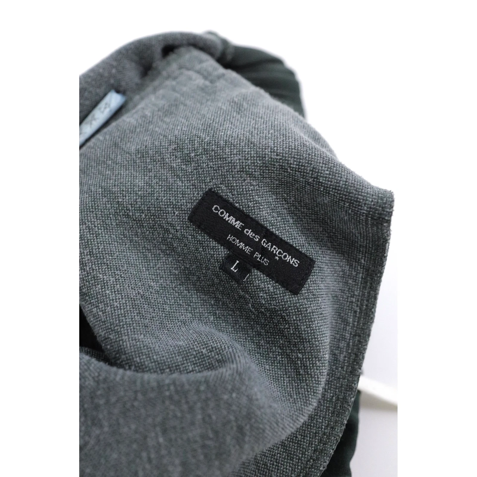 COMME DES GARÇONS Pantalon Vert vintage, passéist — photo 13
