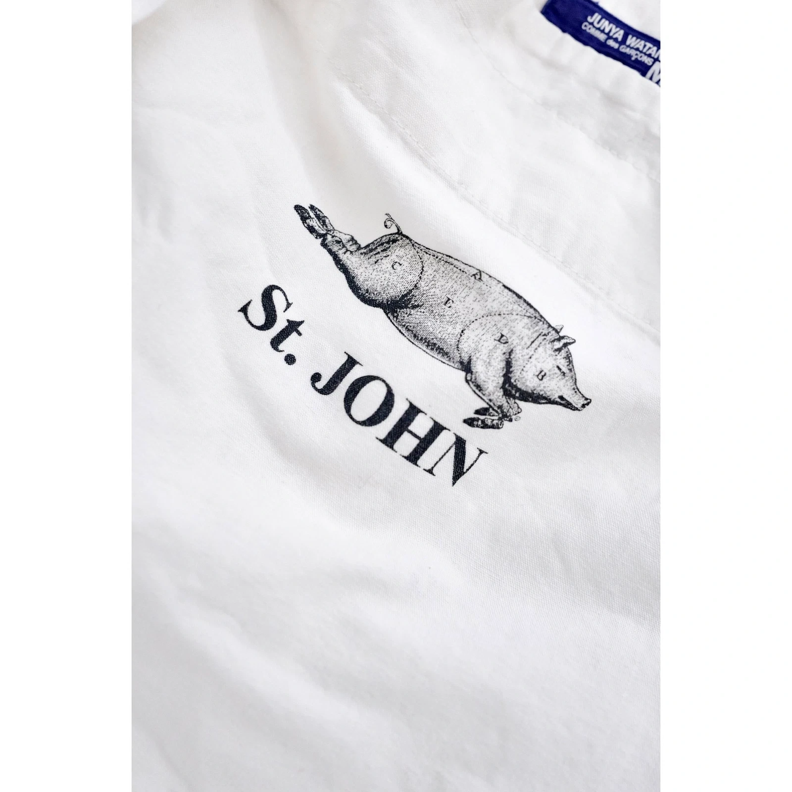 JUNYA WATANABE Cartable Blanc vintage, passéist — photo 2