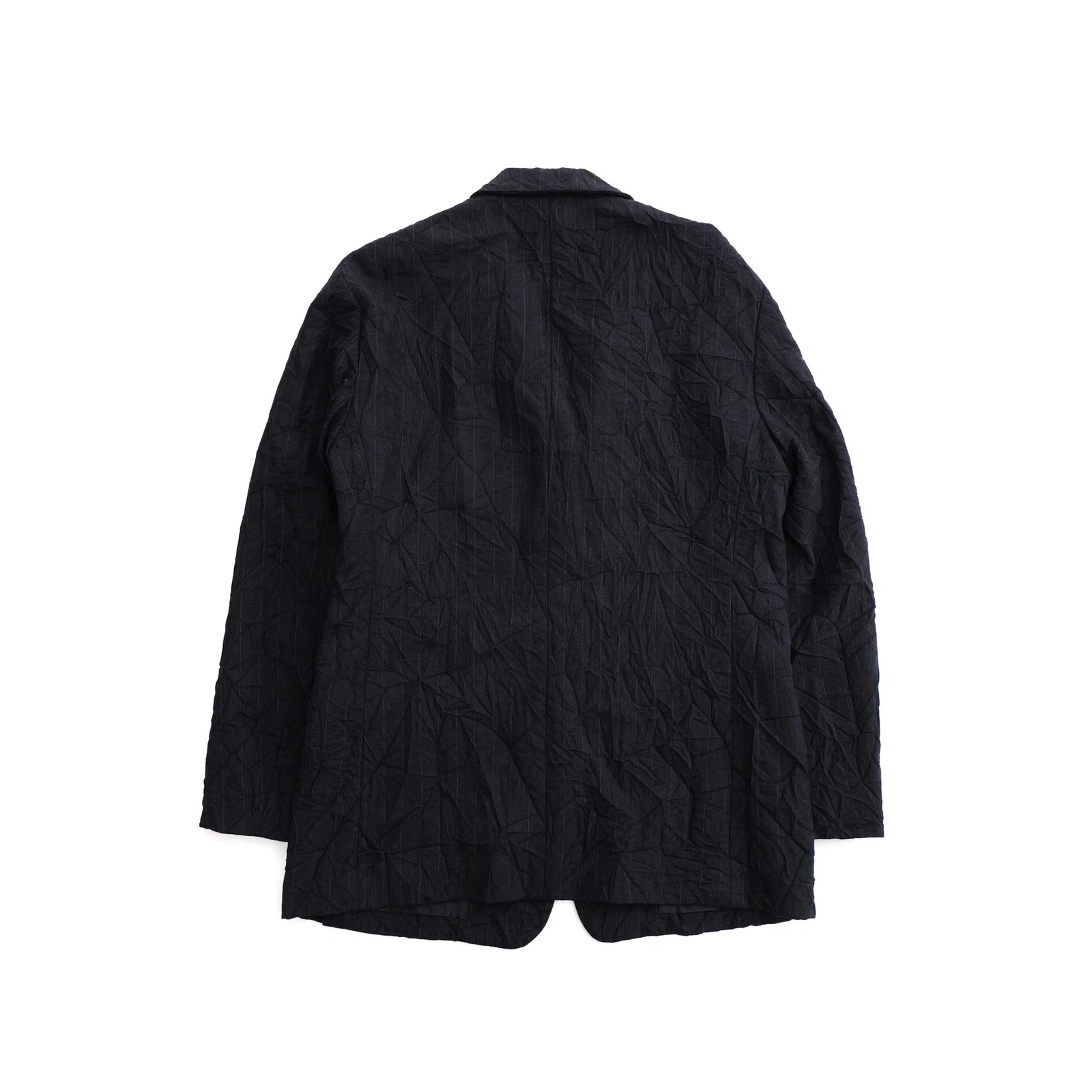 ISSEY MIYAKE Veste en laine Noir vintage, passéist — photo 14