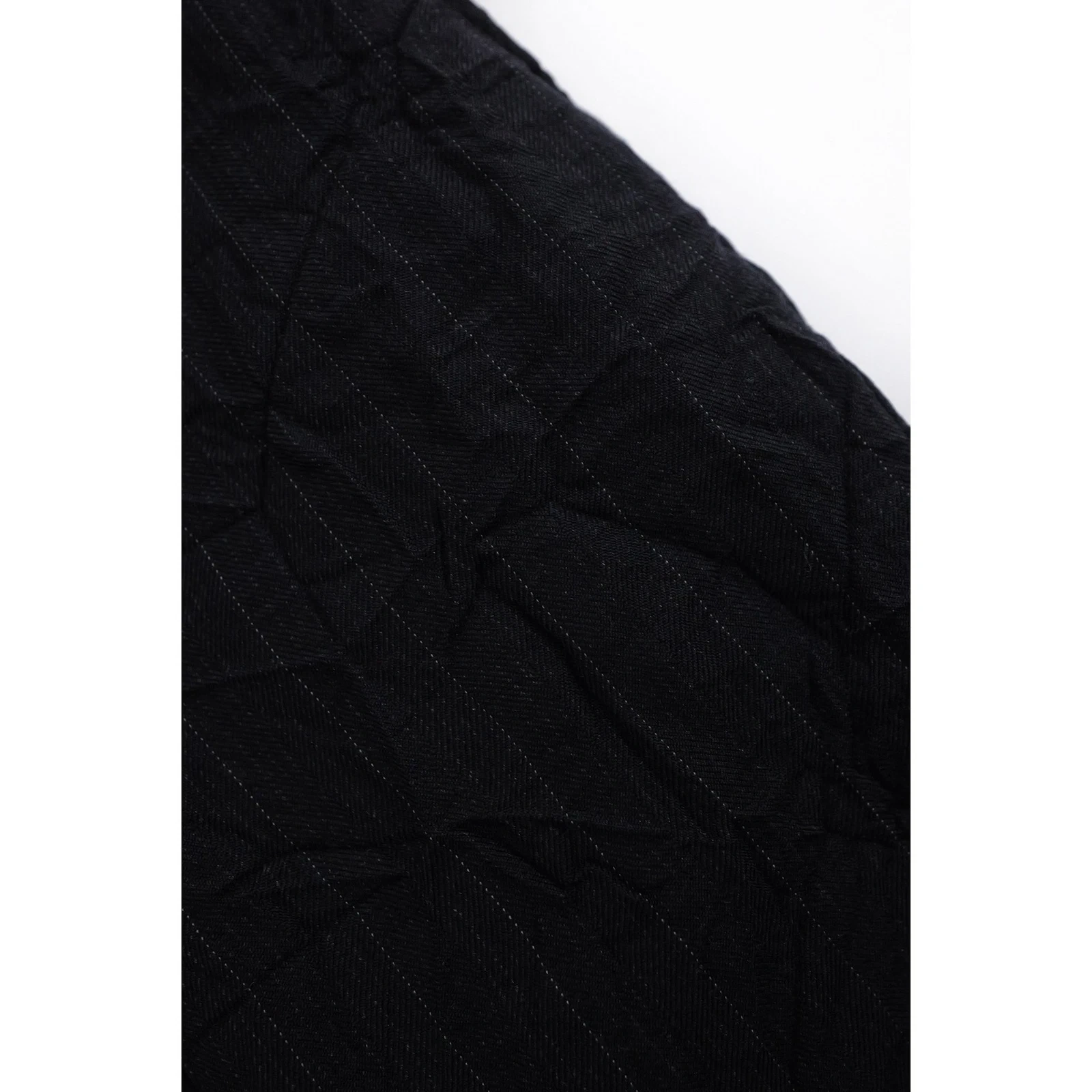 ISSEY MIYAKE Veste en laine Noir vintage, passéist — photo 7