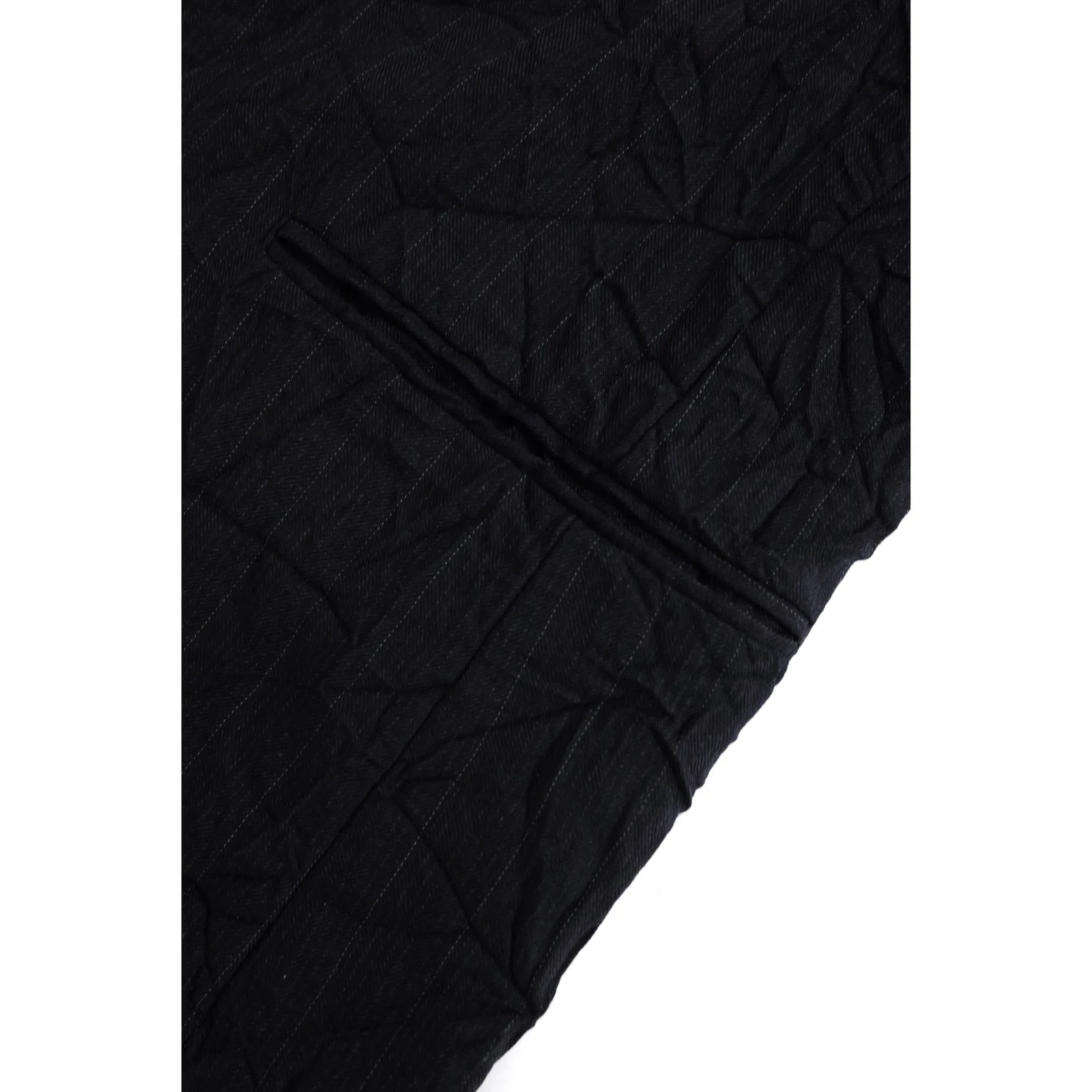 ISSEY MIYAKE Veste en laine Noir vintage, passéist — photo 9