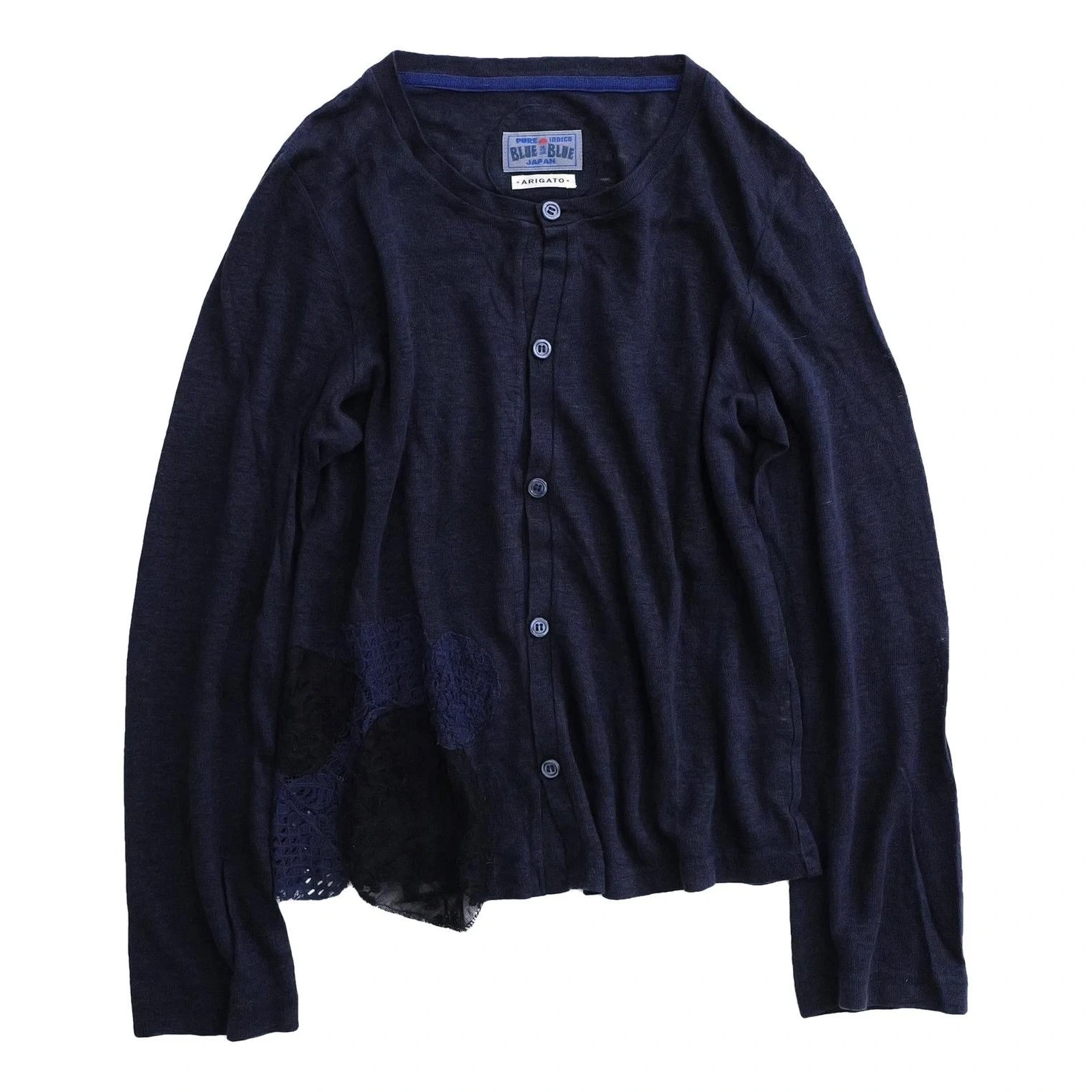 BLUE BLUE JAPAN Pull / gilet / sweat Marine vintage, passéist — photo 1