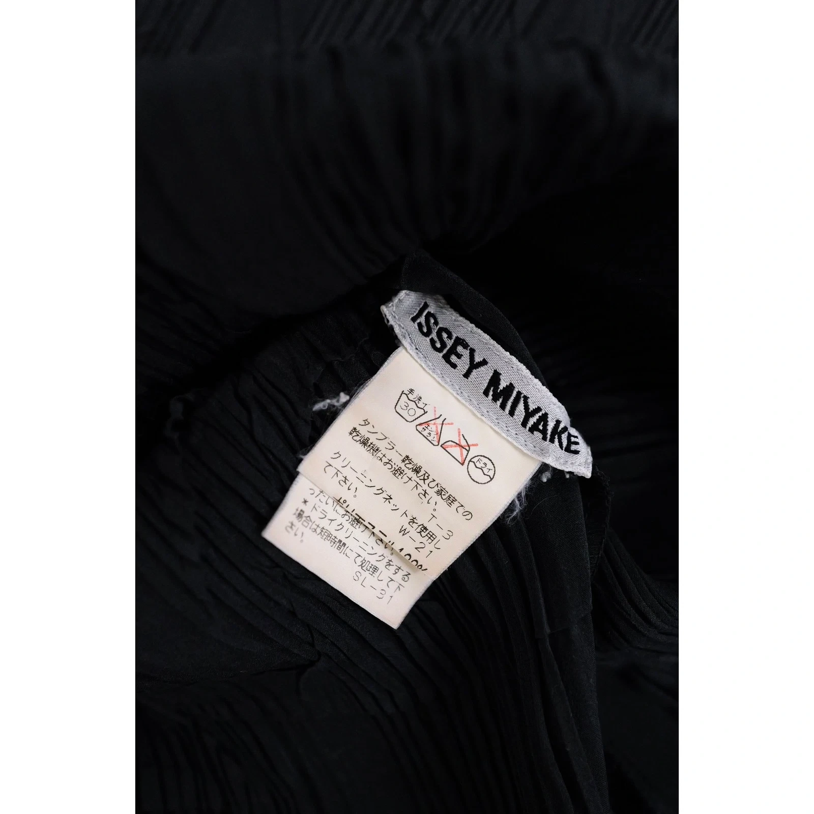 ISSEY MIYAKE Blouse Gris vintage, passéist — photo 11