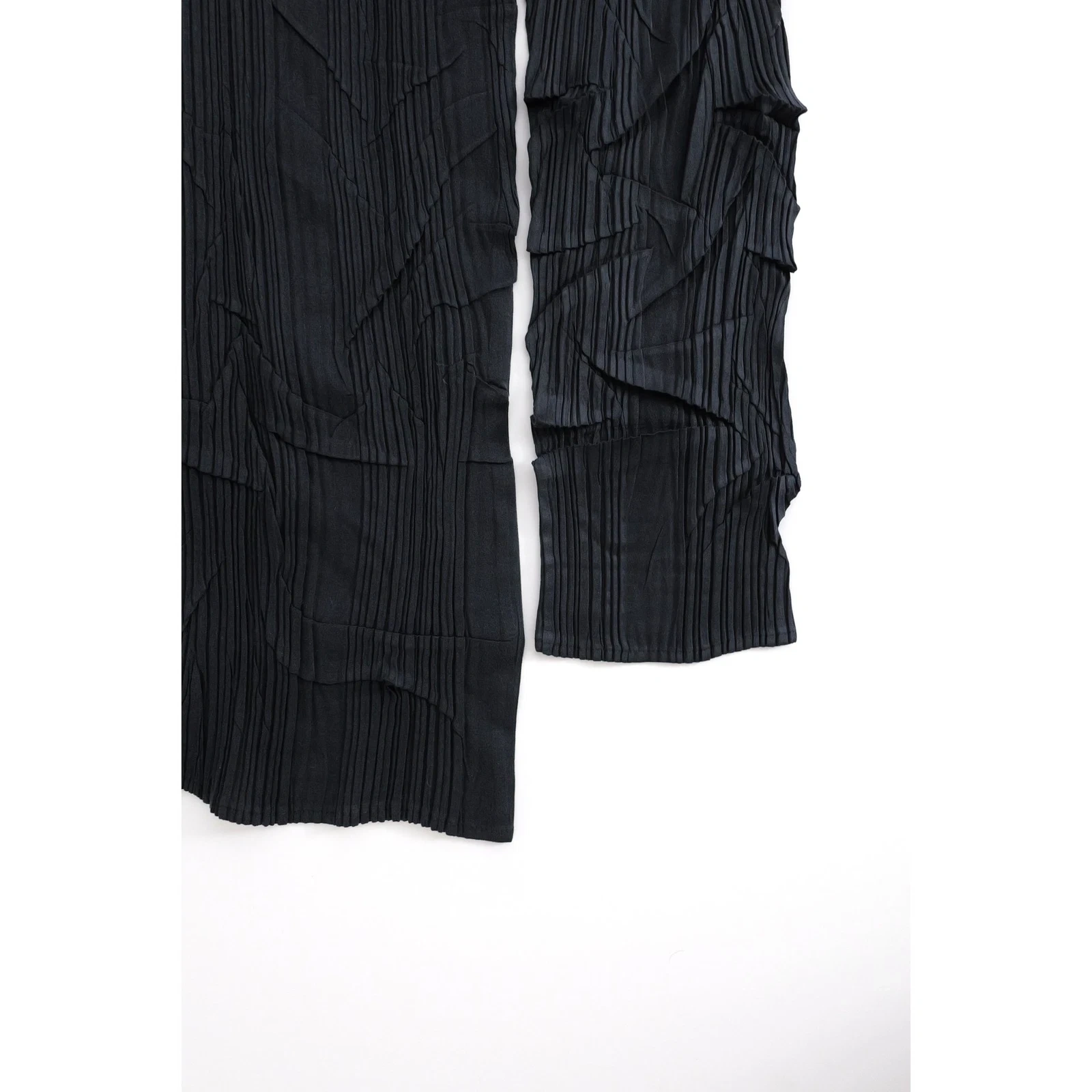 ISSEY MIYAKE Blouse Gris vintage, passéist — photo 3