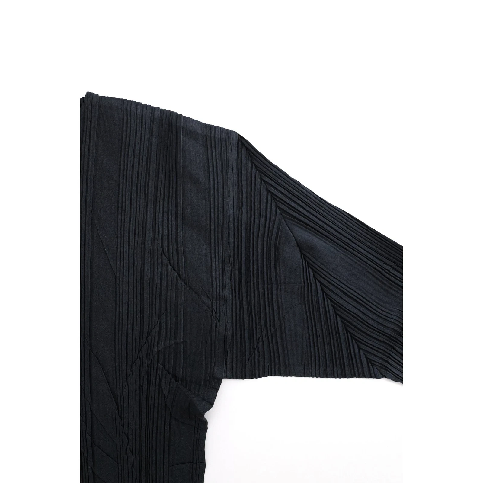 ISSEY MIYAKE Blouse Gris vintage, passéist — photo 4