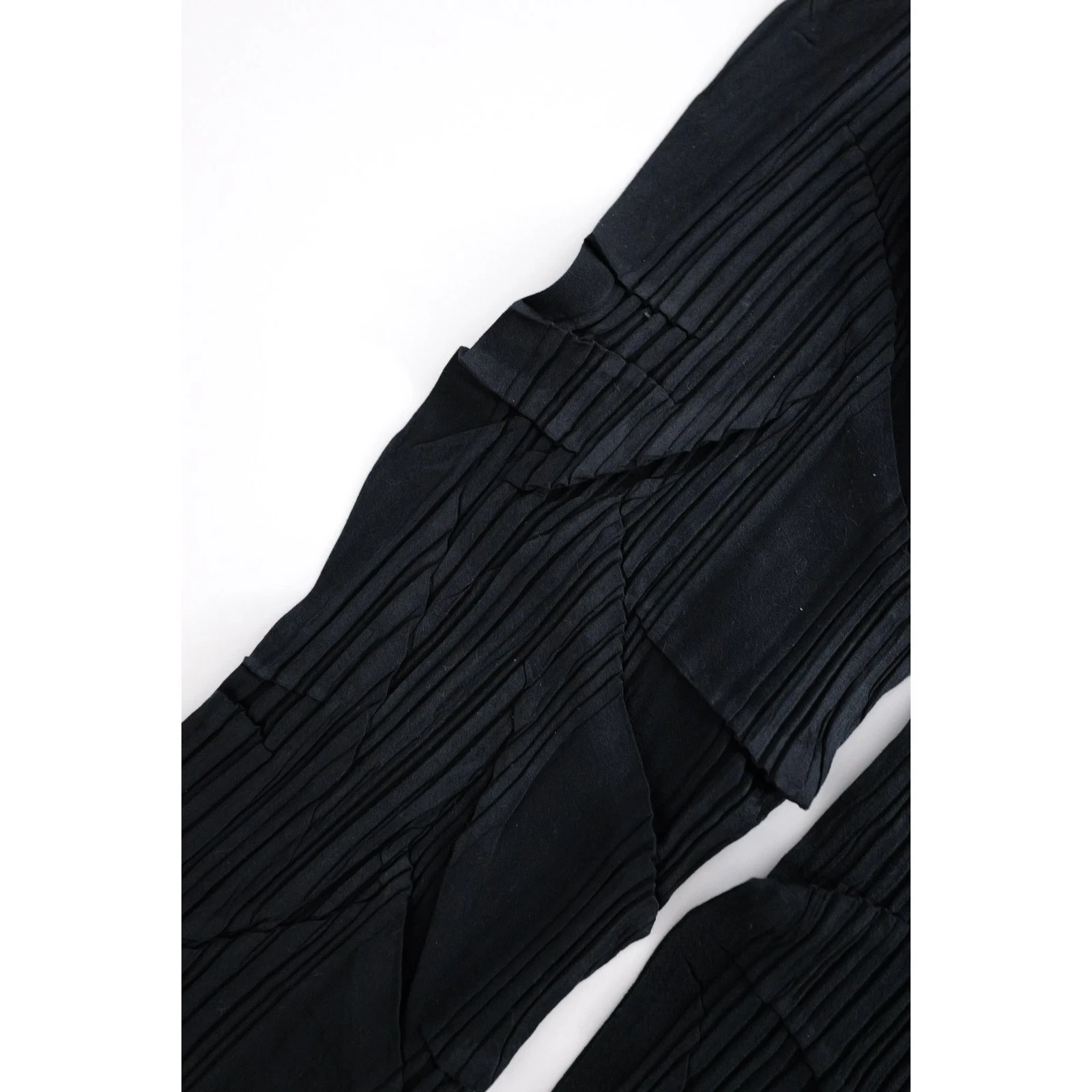 ISSEY MIYAKE Blouse Gris vintage, passéist — photo 7
