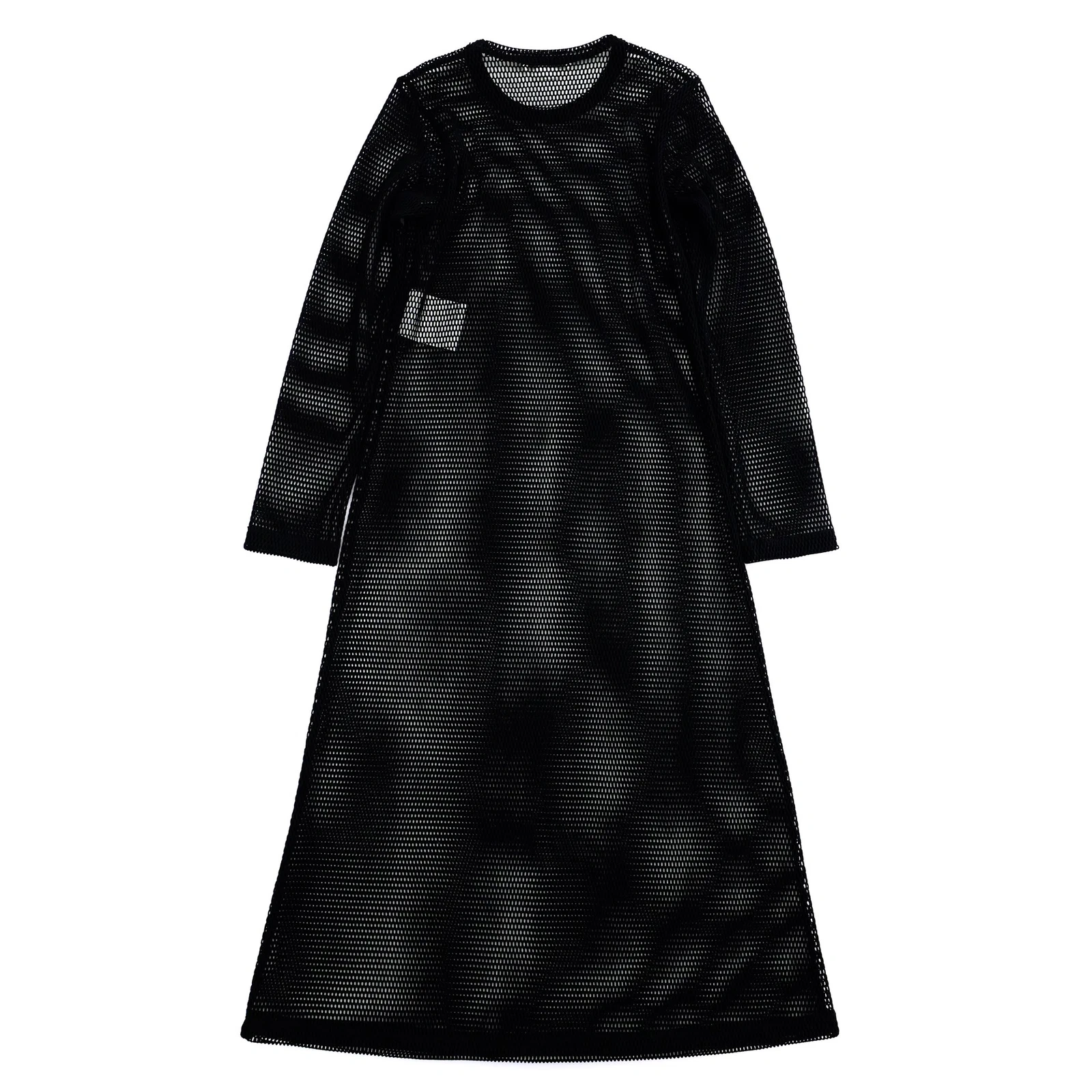 COMME DES GARÇONS Robe longue Noir vintage, passéist — photo 12
